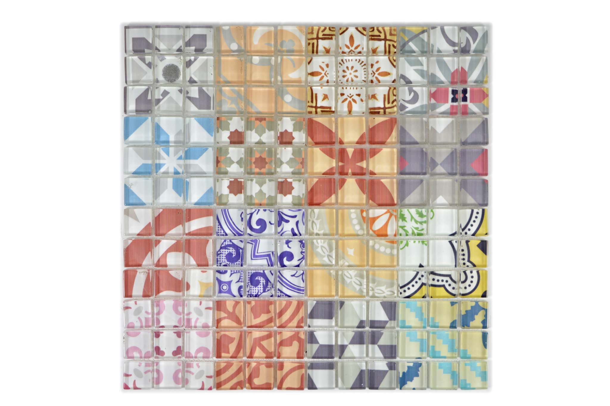 Mosaik Flerfärgad Falkenberg - 032 | 0,09 m²/ark