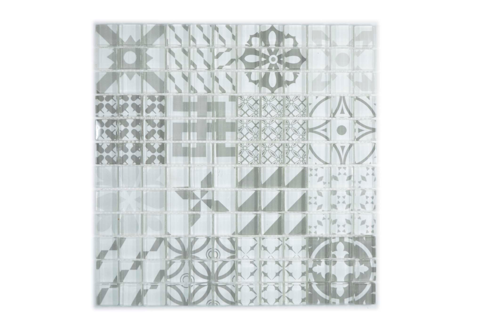 Mosaik Grå Falkenberg - 034 | 0,09 m²/ark