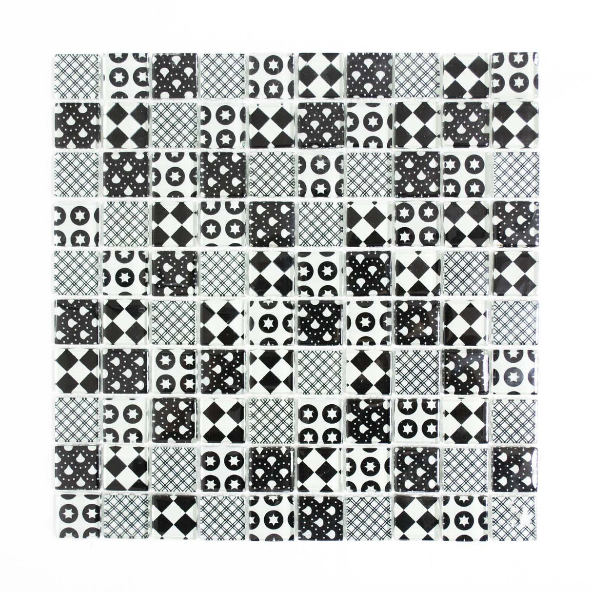 Mosaik Vit Falkenberg - 036 | 0,101 m²/ark