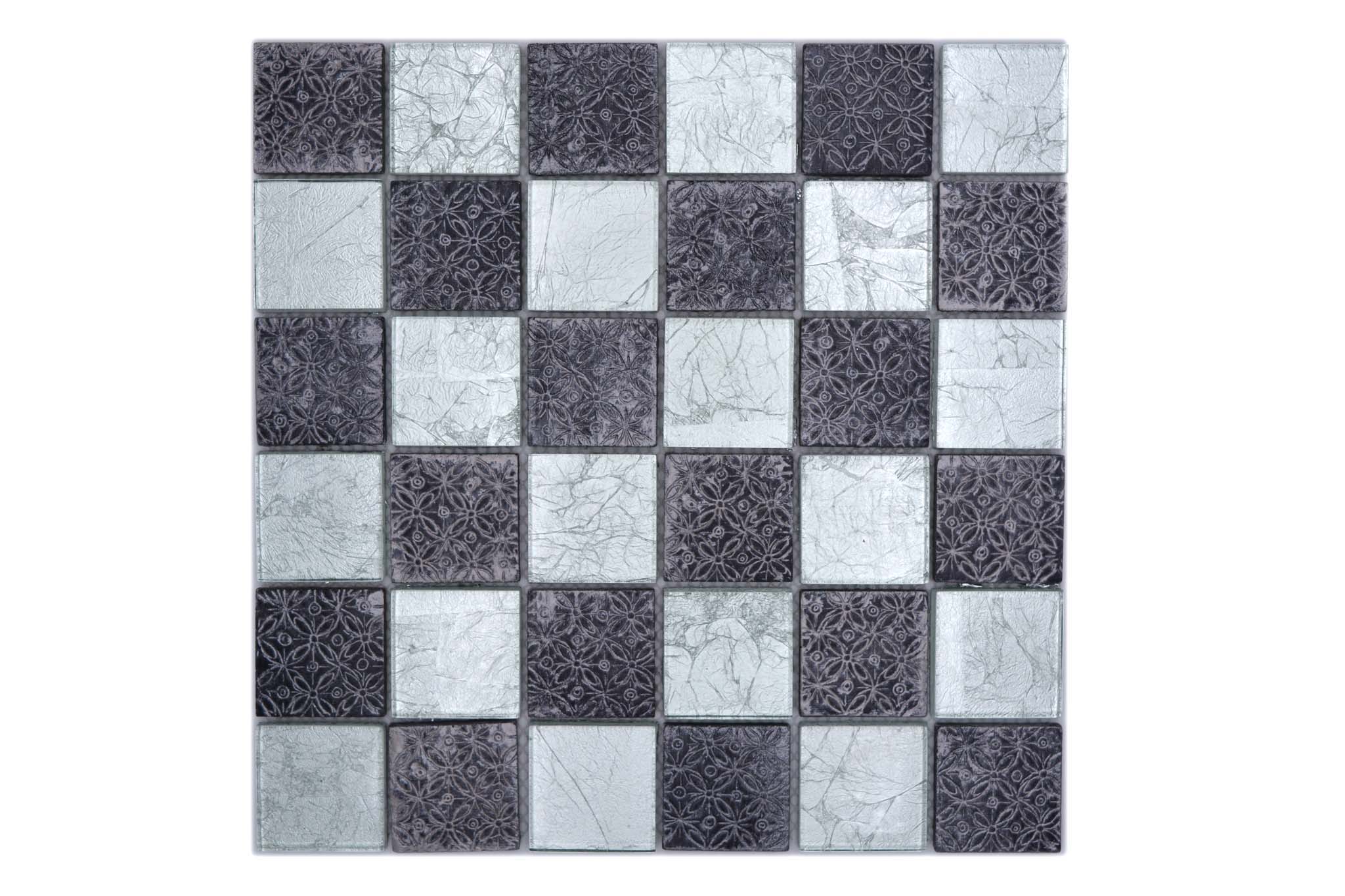 Mosaik Silver Orsa - 002 | 0,09 m²/ark