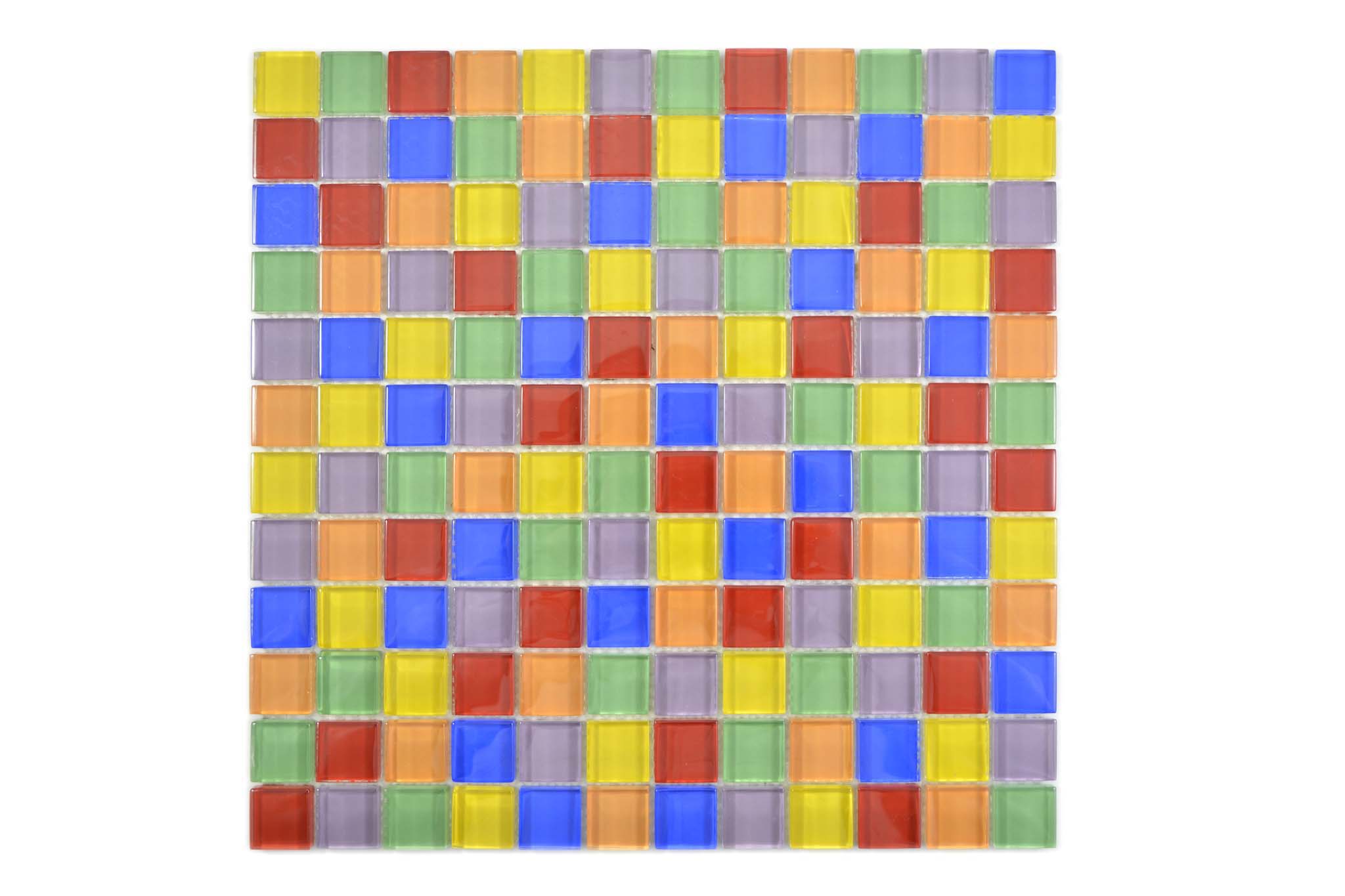 Mosaik Flerfärgad Skien - 016 | 0,09 m²/ark