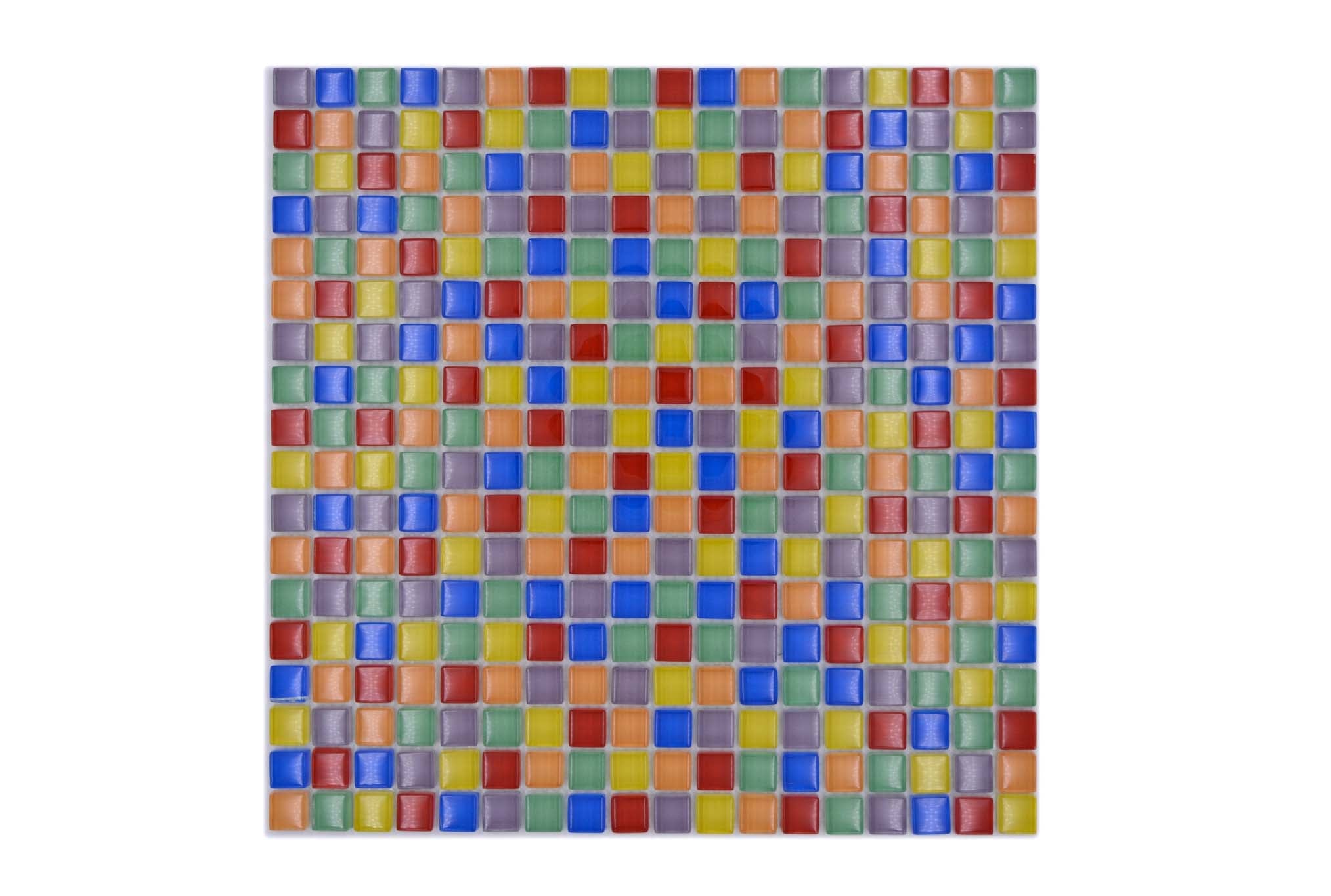 Mosaik Flerfärgad Skien - 018 | 0,09 m²/ark