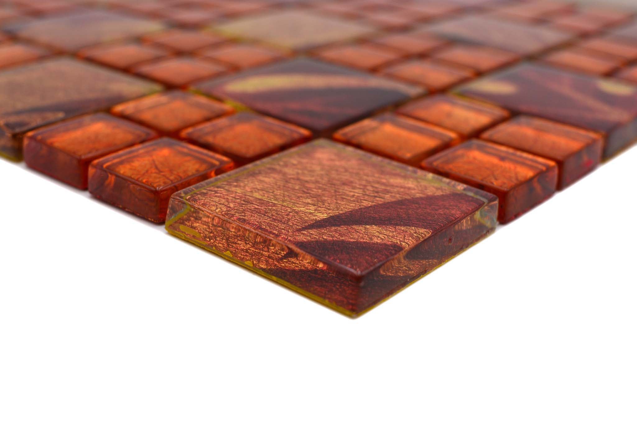 Mosaik Orange Haparanda - 038 | 0,09 m²/ark