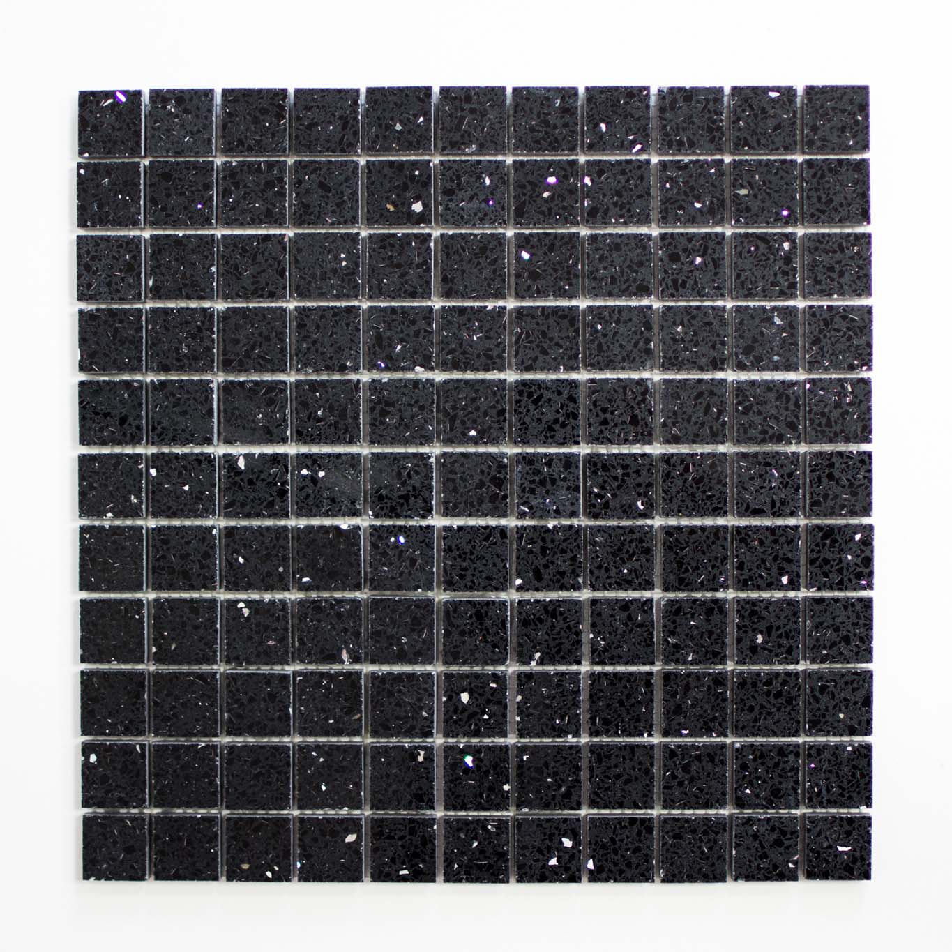 Mosaik Svart Uppsala - 005 | 0,093 m²/ark