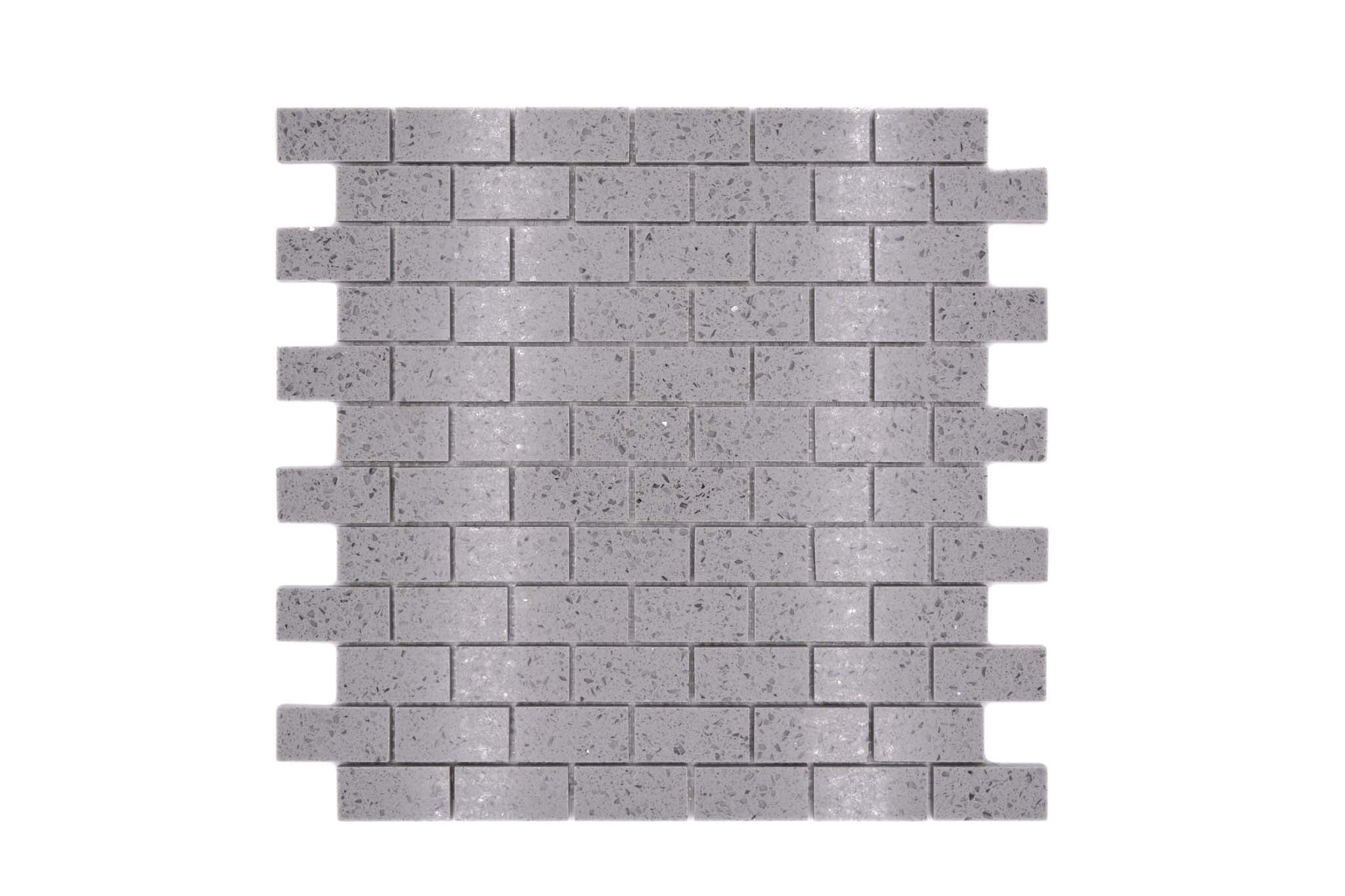 Mosaik Grå Uppsala - 009 | 0,09 m²/ark