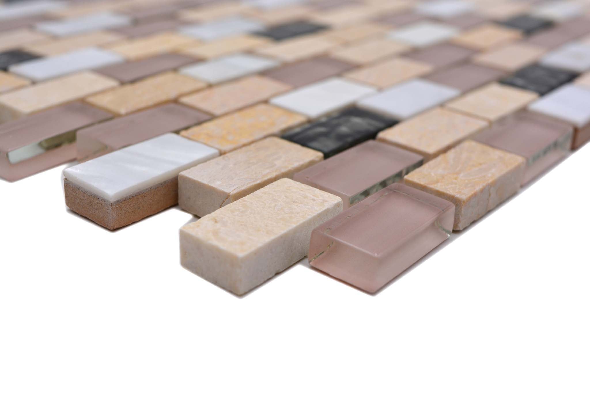 Mosaik Beige Hedemora - 017 | 0,085 m²/ark