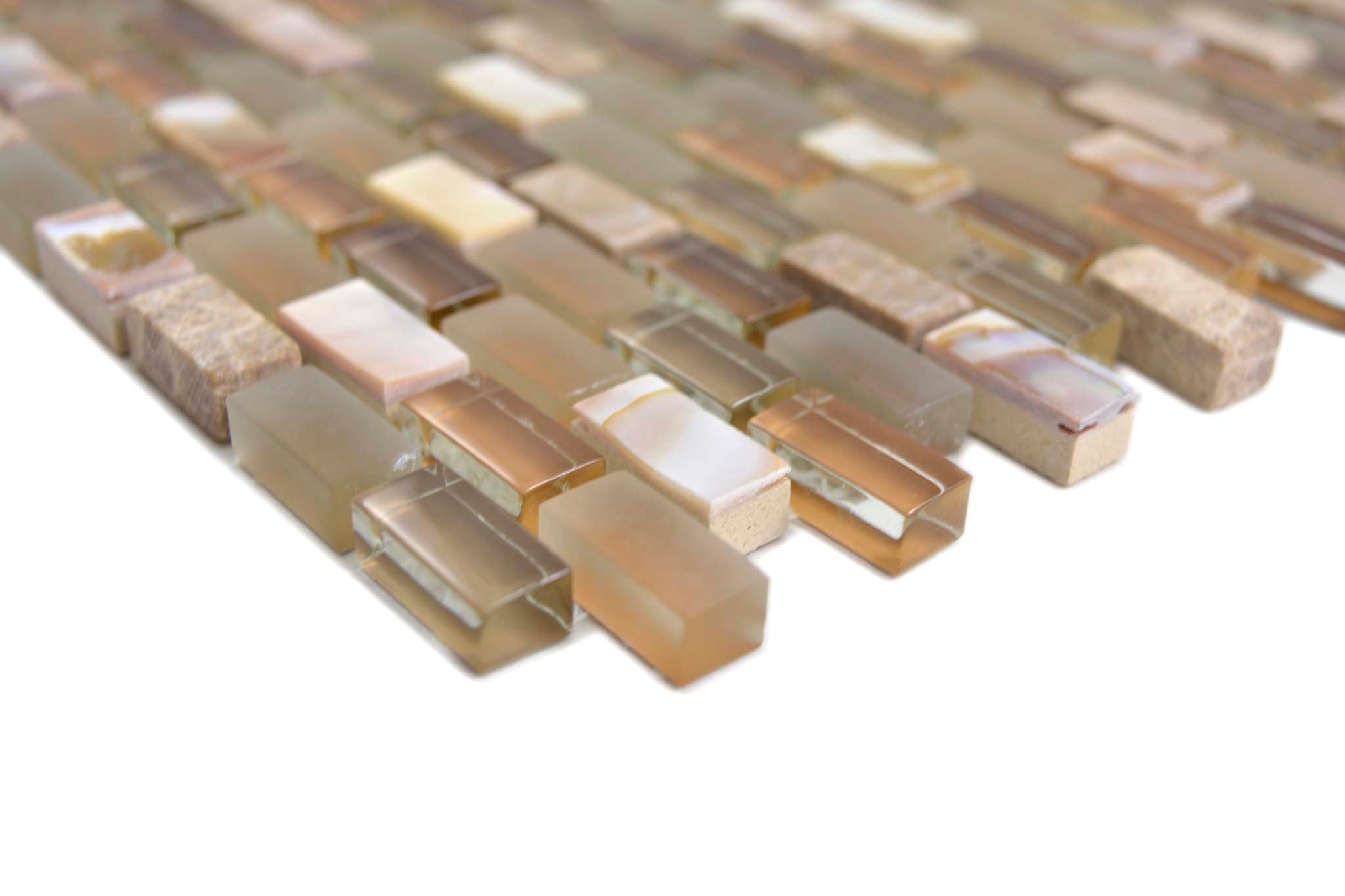 Mosaik Beige Hedemora - 020 | 0,088 m²/ark