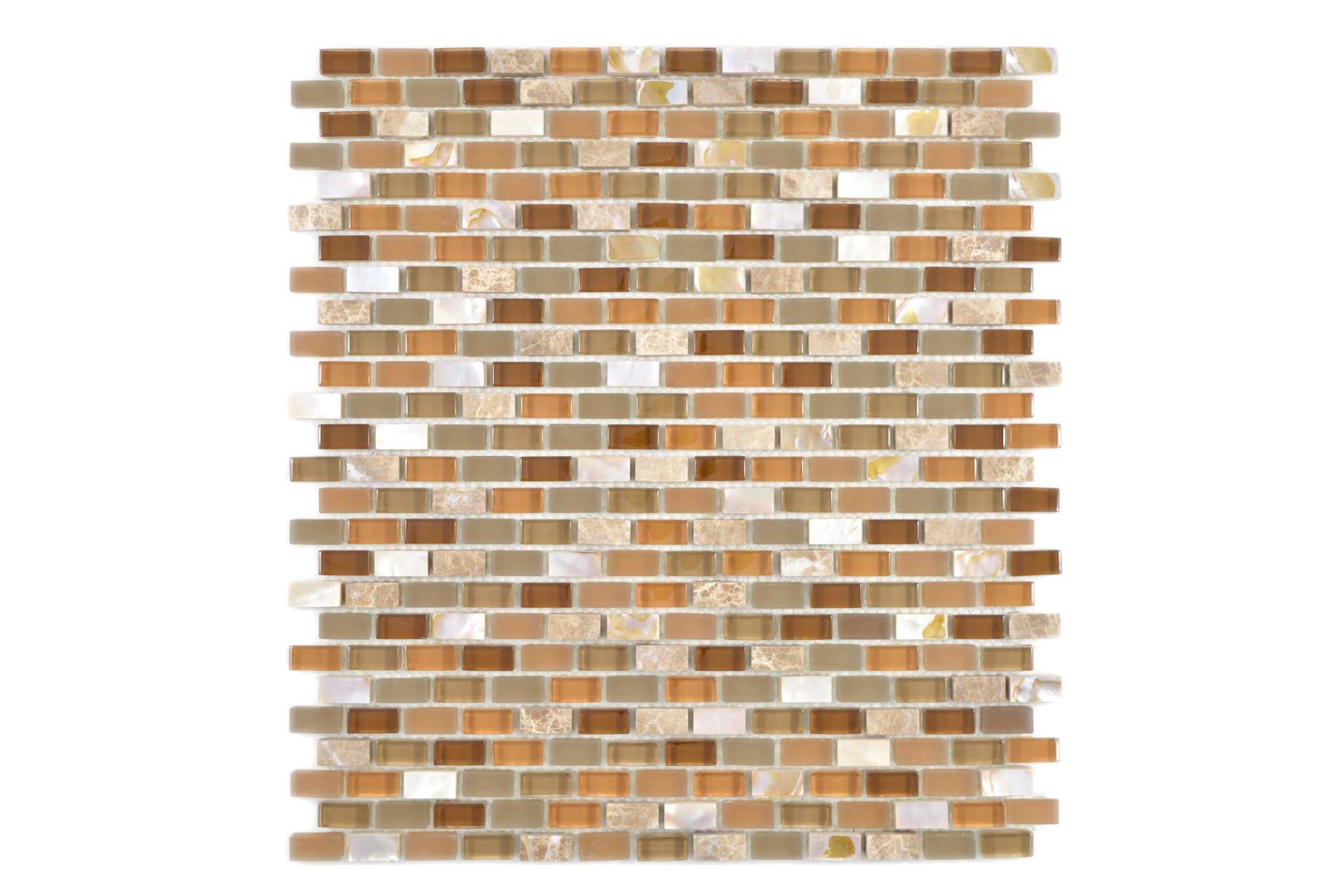 Mosaik Beige Hedemora - 020 | 0,088 m²/ark