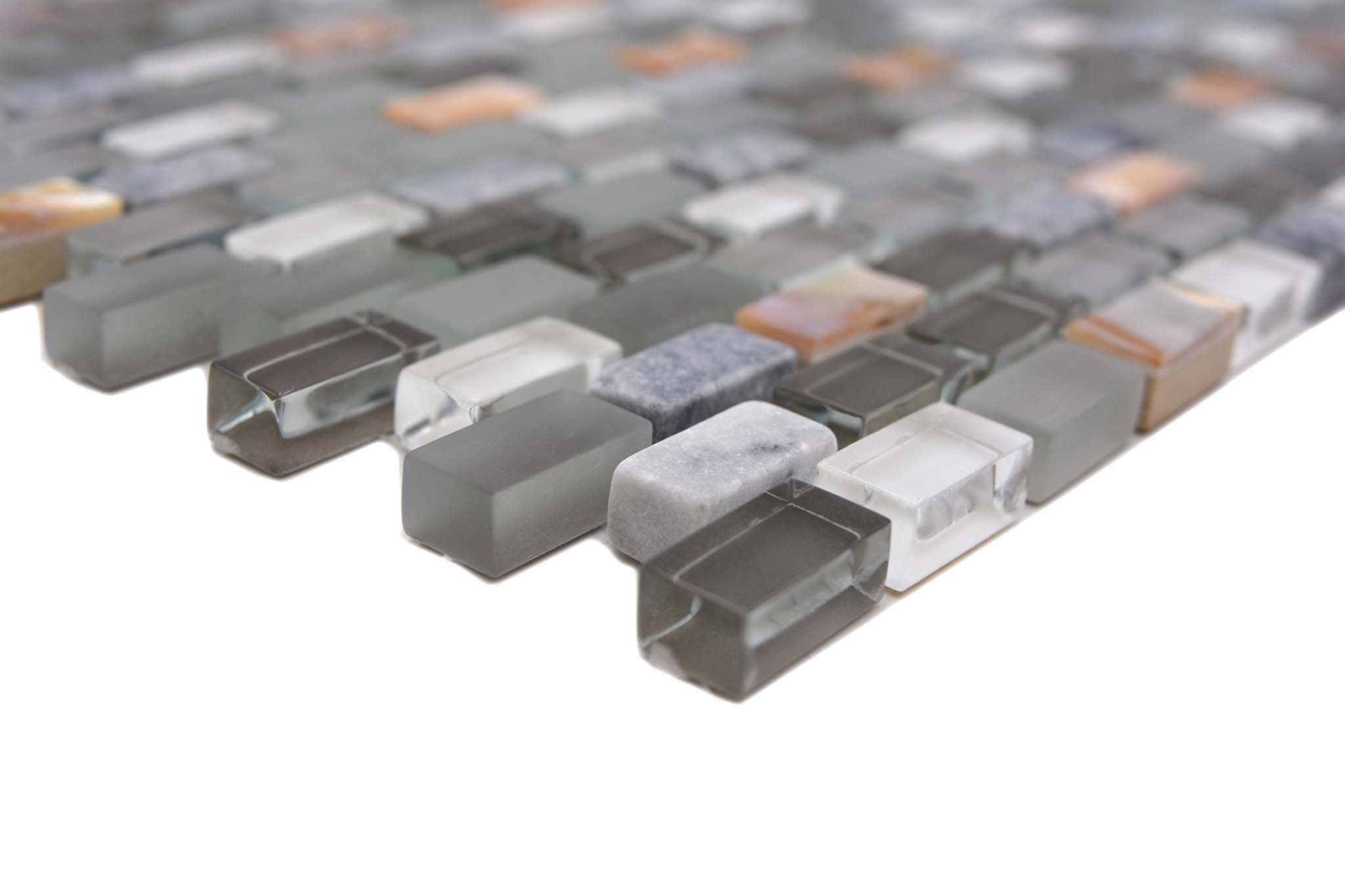 Mosaik Grå Hedemora - 021 | 0,088 m²/ark