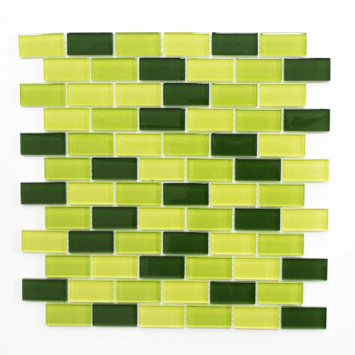 Mosaik Grön Larvik - 025 | 0,1 m²/ark