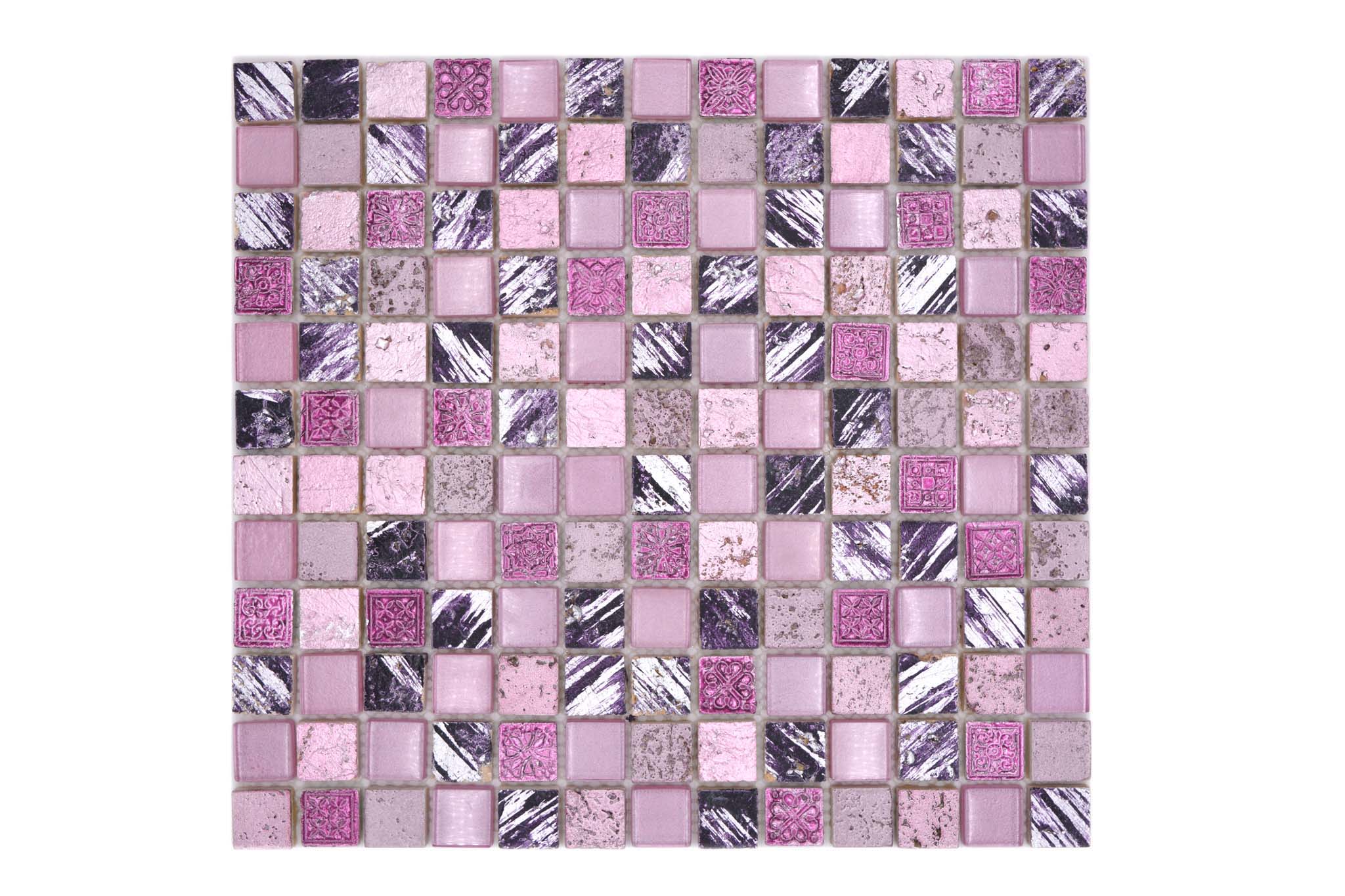 Mosaik Rosa Orsa - 008 | 0,099 m²/ark