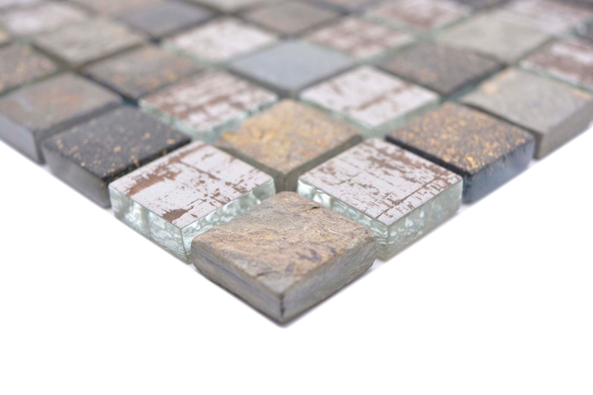 Mosaik Beige Norrköping - 005 | 0,099 m²/ark