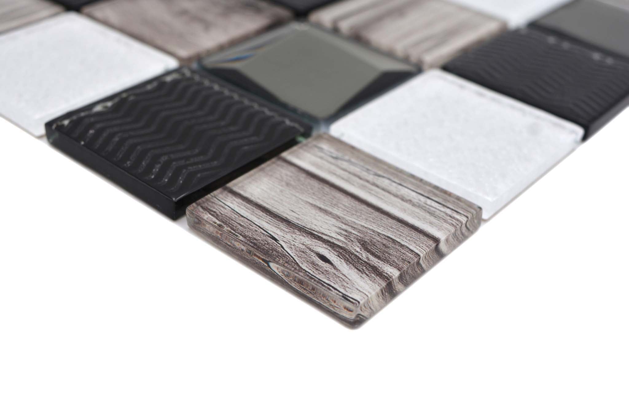 Mosaik Silver Boden - 004 | 0,089 m²/ark