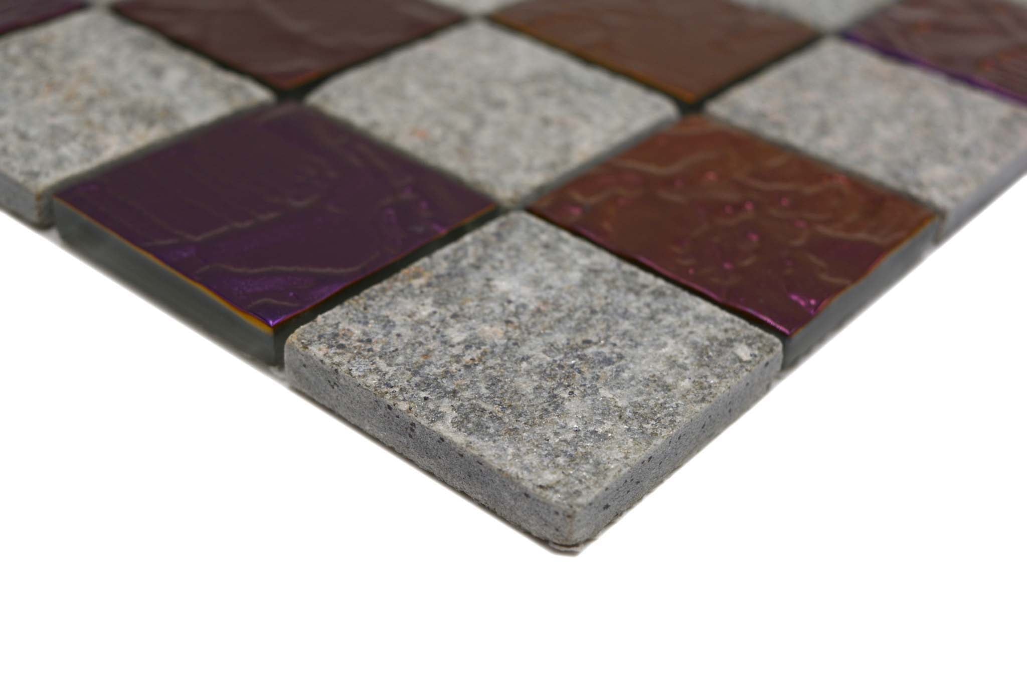 Mosaik Grå Kristinehamn - 005 | 0,09 m²/ark