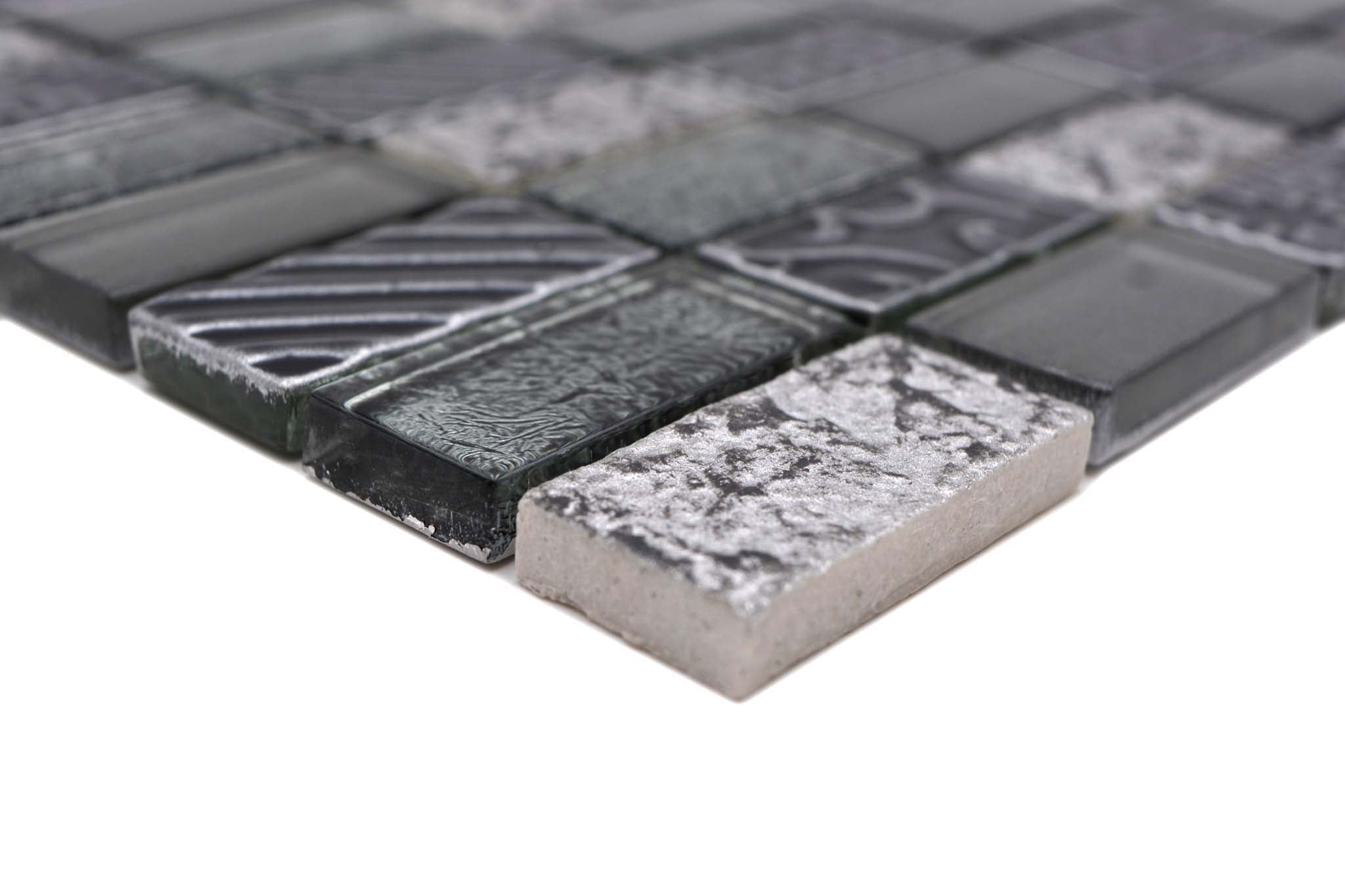 Mosaik Silver Kristinehamn - 006 | 0,09 m²/ark