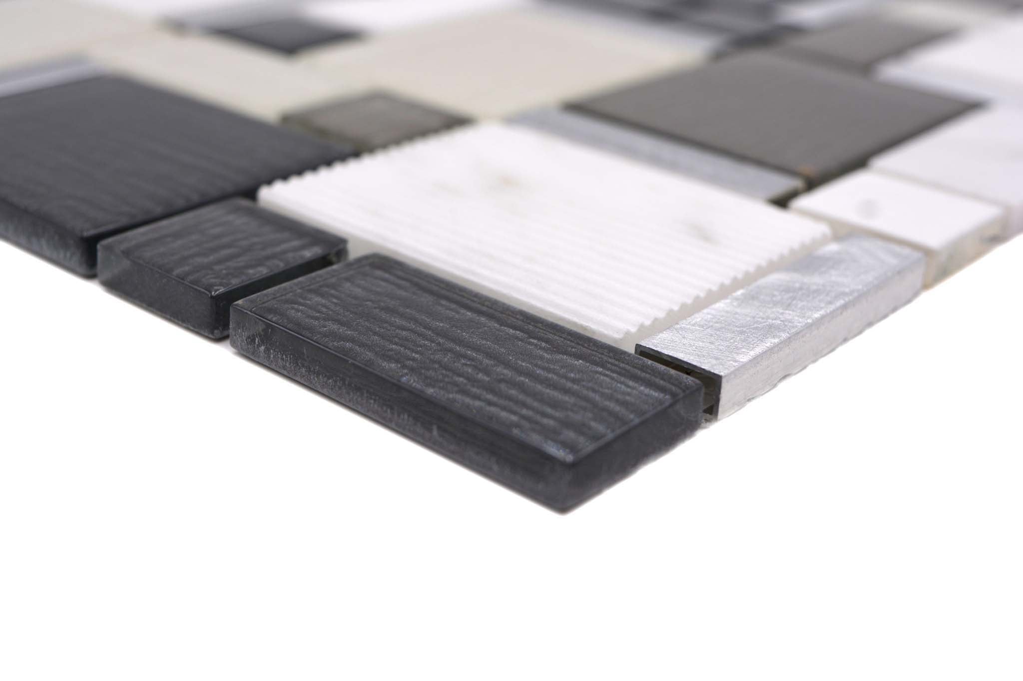 Mosaik Vit Kristiansand - 021 | 0,09 m²/ark