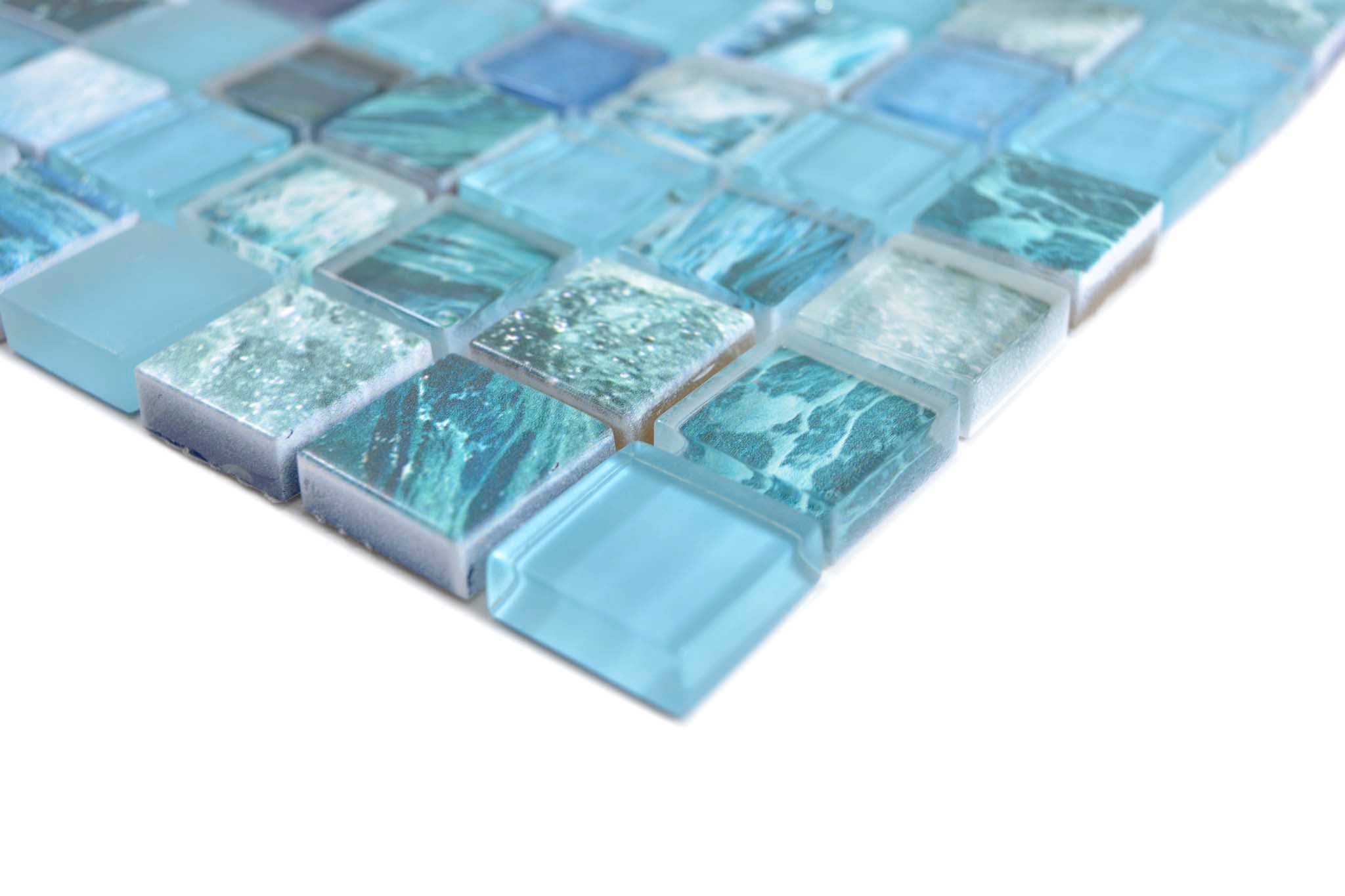 Mosaik Grön Bergen - 005 | 0,089 m²/ark