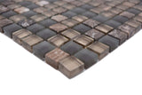 Mosaik Brun Bjärred - 004 | 0,09 m²/ark
