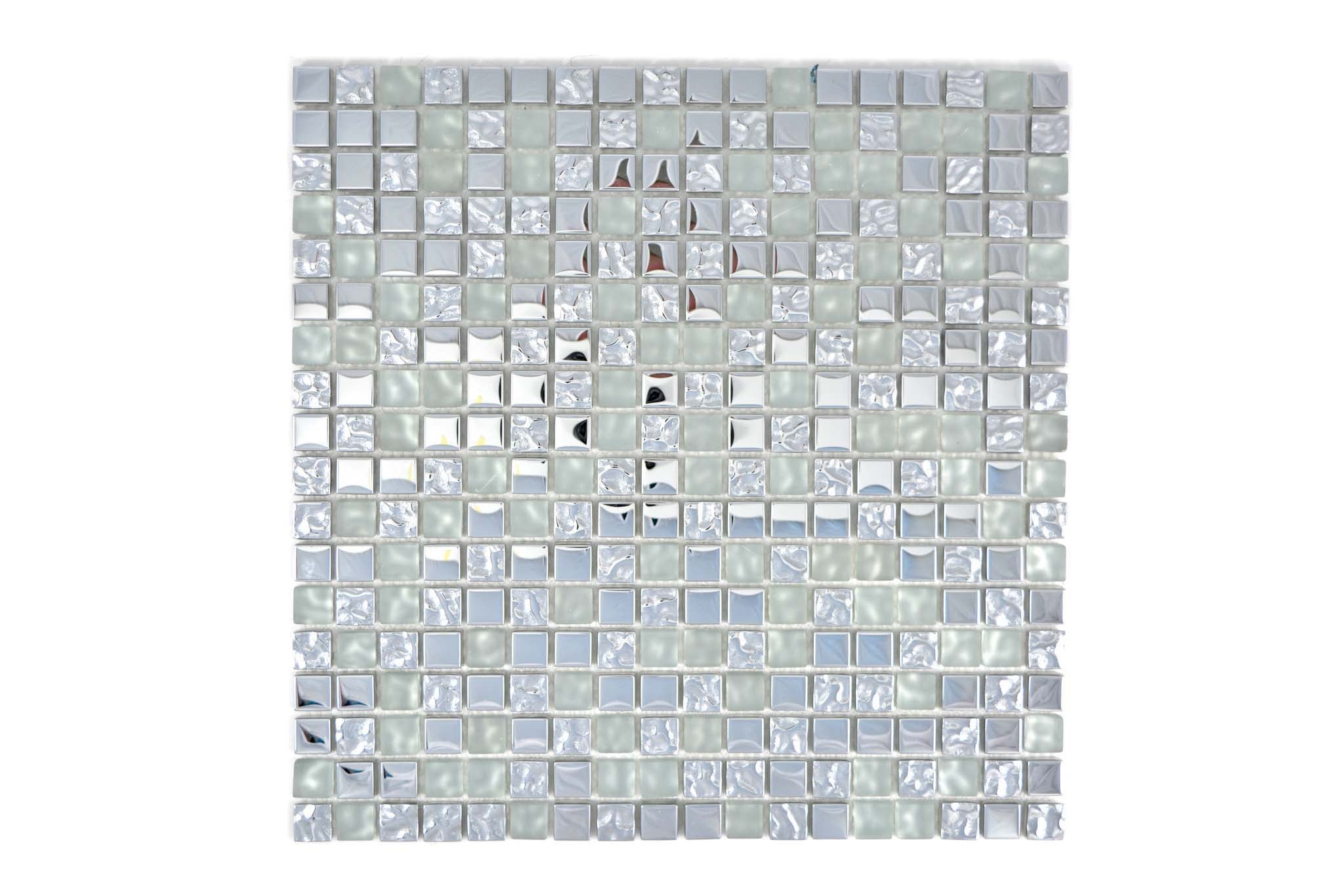 Mosaik Silver Nässjö - 022 | 0,09 m²/ark