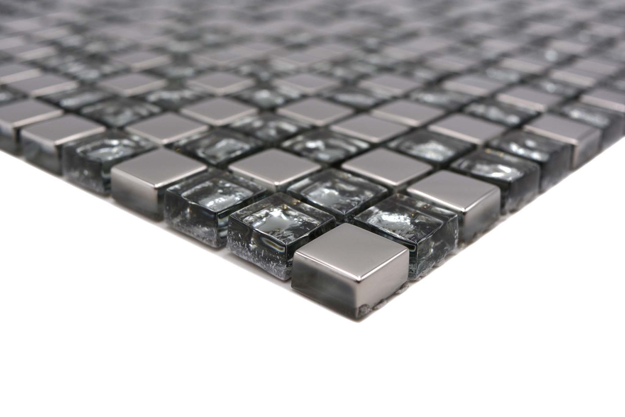 Mosaik Silver Nässjö - 024 | 0,09 m²/ark