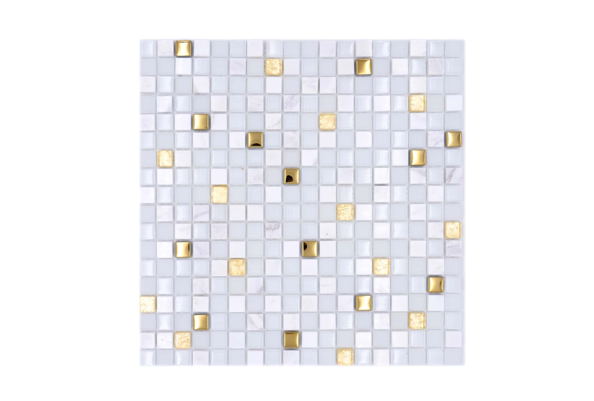 Mosaik Vit Avesta - 003 | 0,09 m²/ark