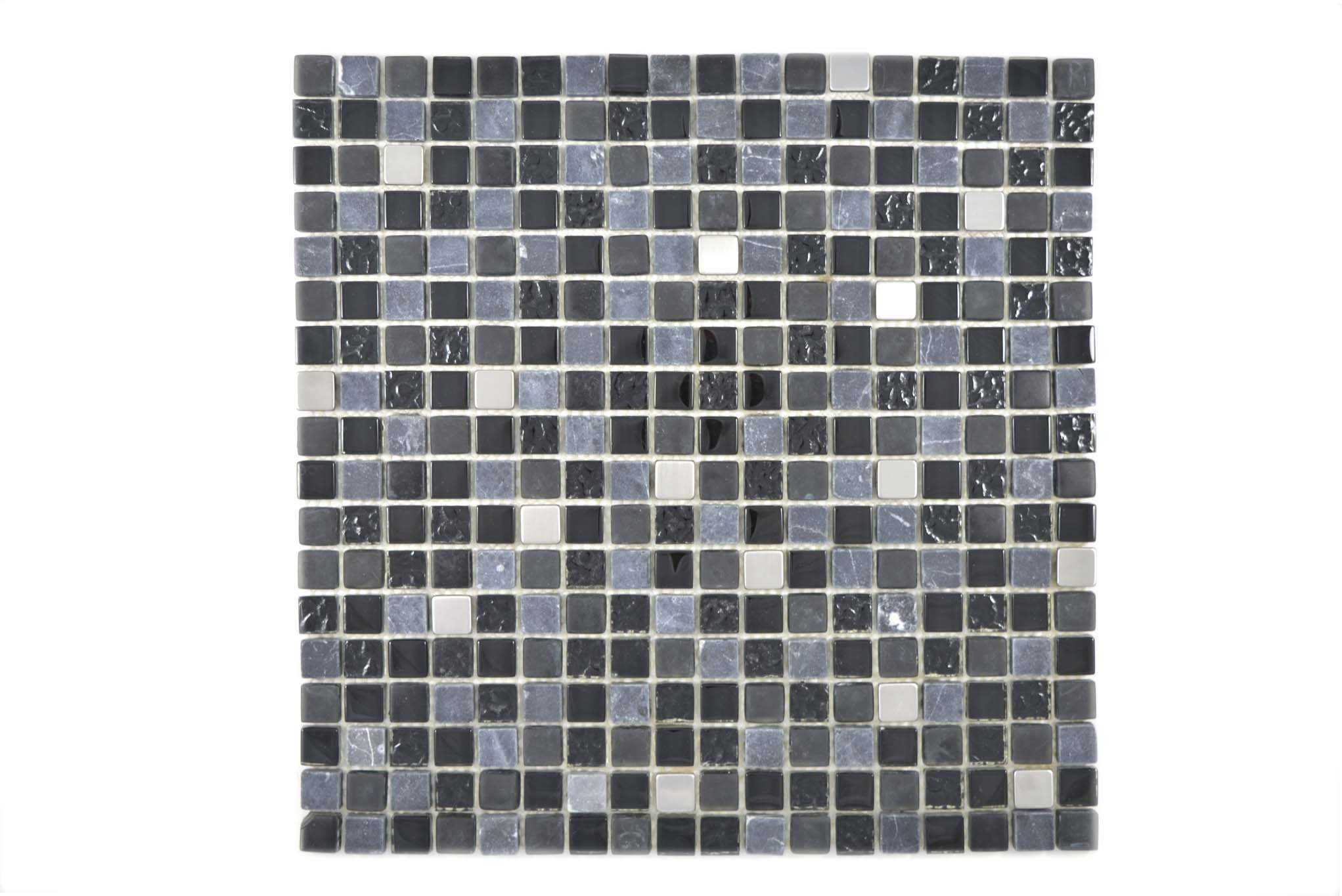 Mosaik Svart Avesta - 008 | 0,09 m²/ark