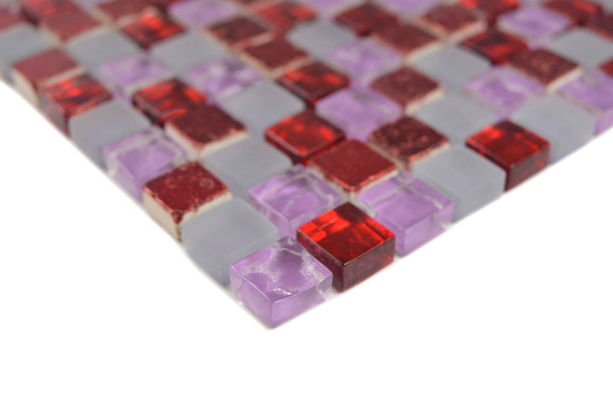 Mosaik Röd Orsa - 014 | 0,09 m²/ark