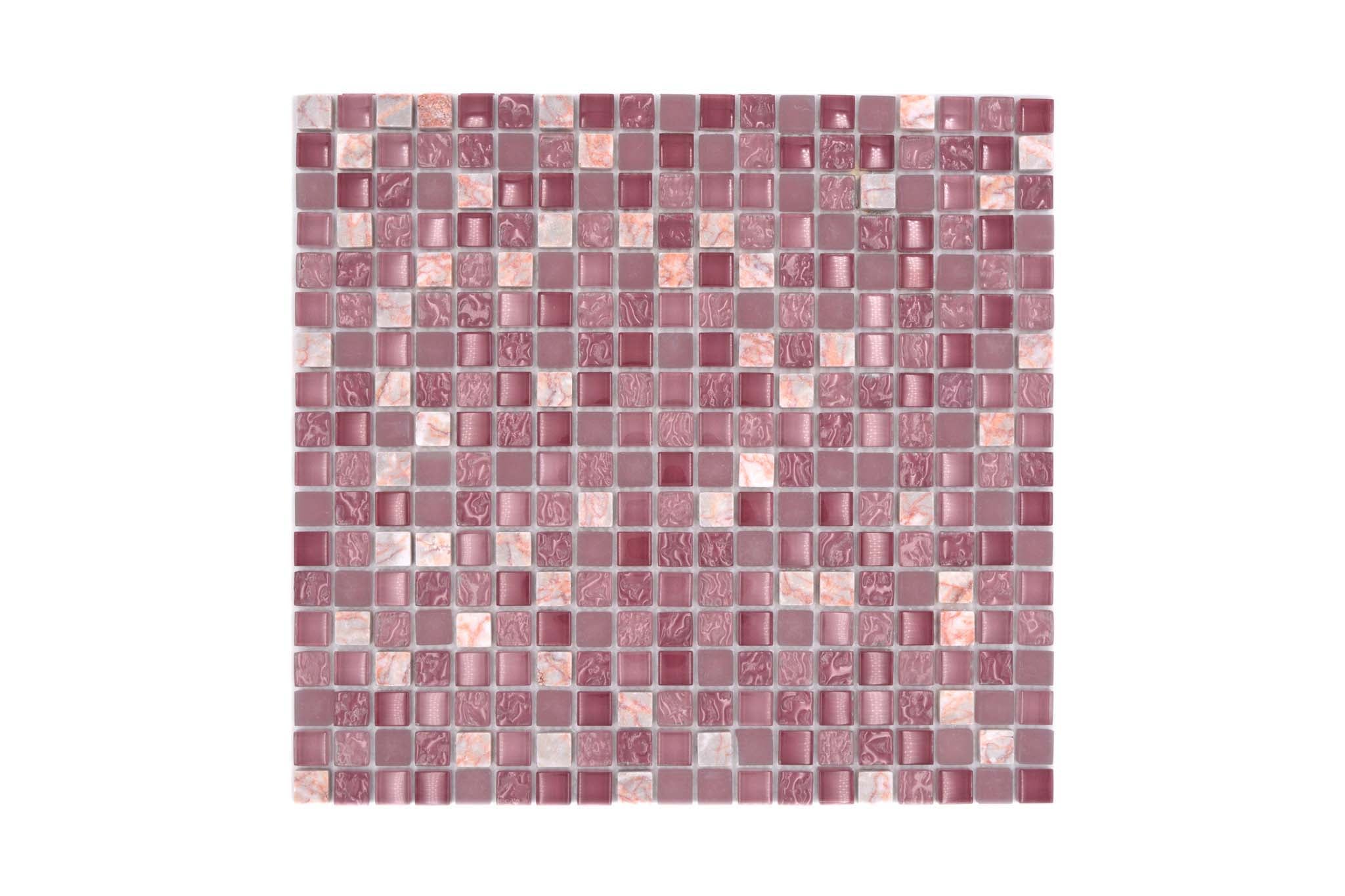 Mosaik Rosa Bjärred - 019 | 0,098 m²/ark