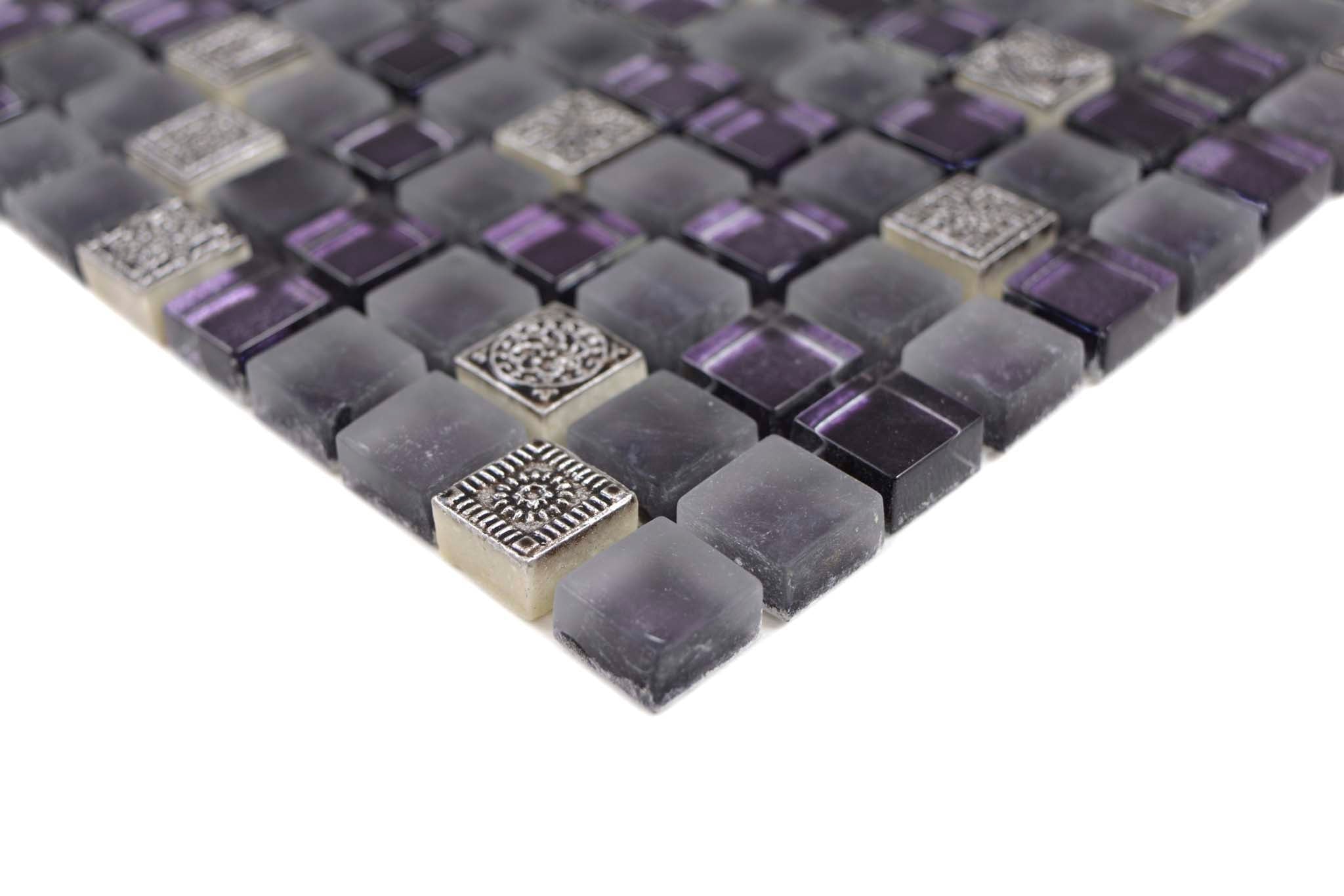 Mosaik Lila Orsa - 017 | 0,098 m²/ark