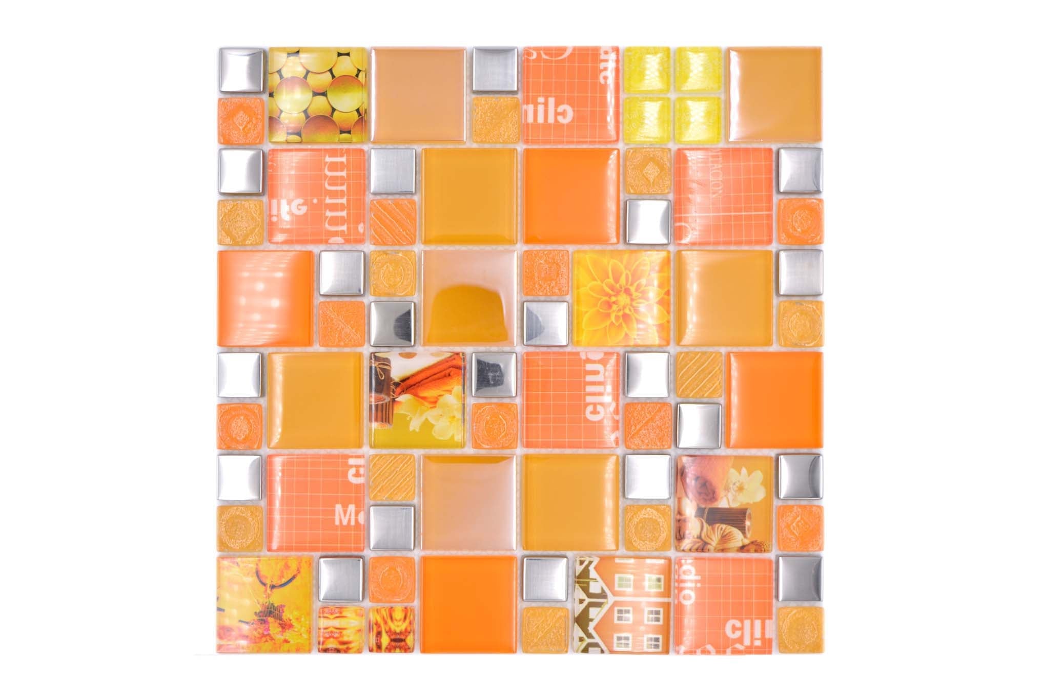 Mosaik Silver Gnosjö - 005 | 0,089 m²/ark