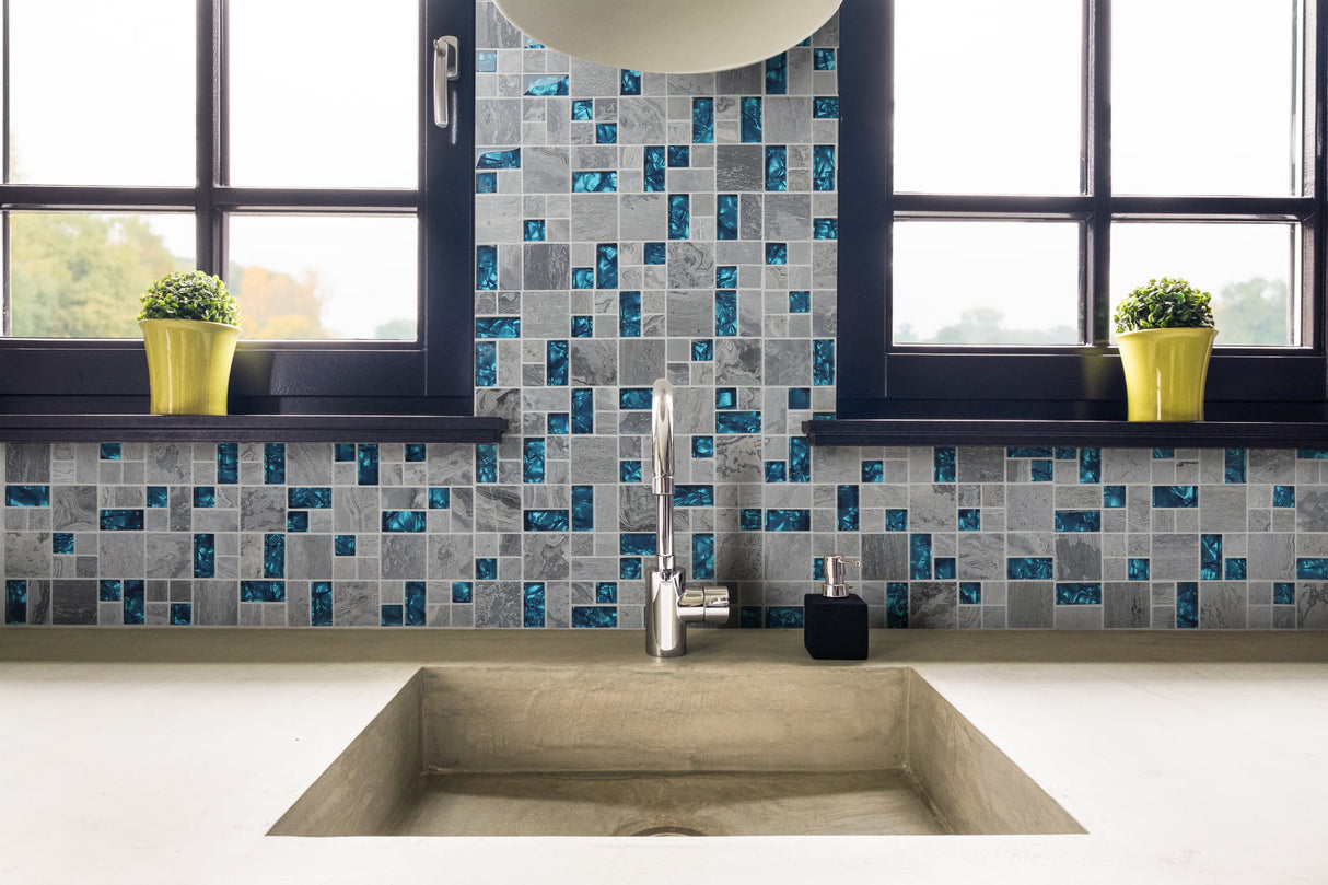 Mosaik Grå Ry - 010 | 0,09 m²/ark