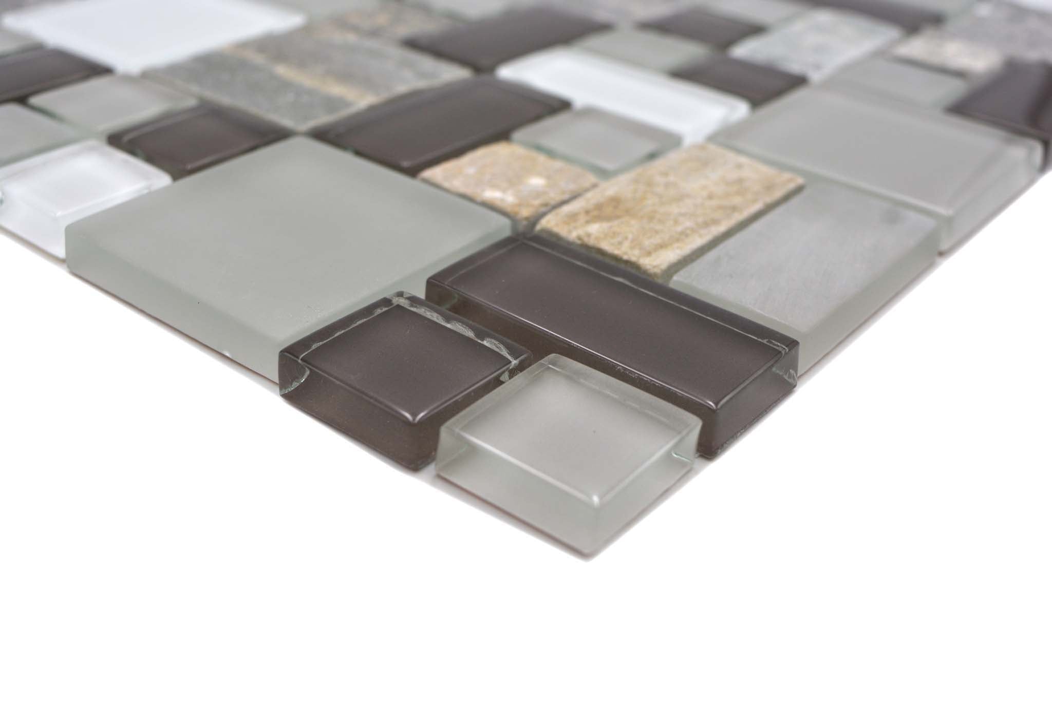 Mosaik Grå Varberg - 001 | 0,09 m²/ark