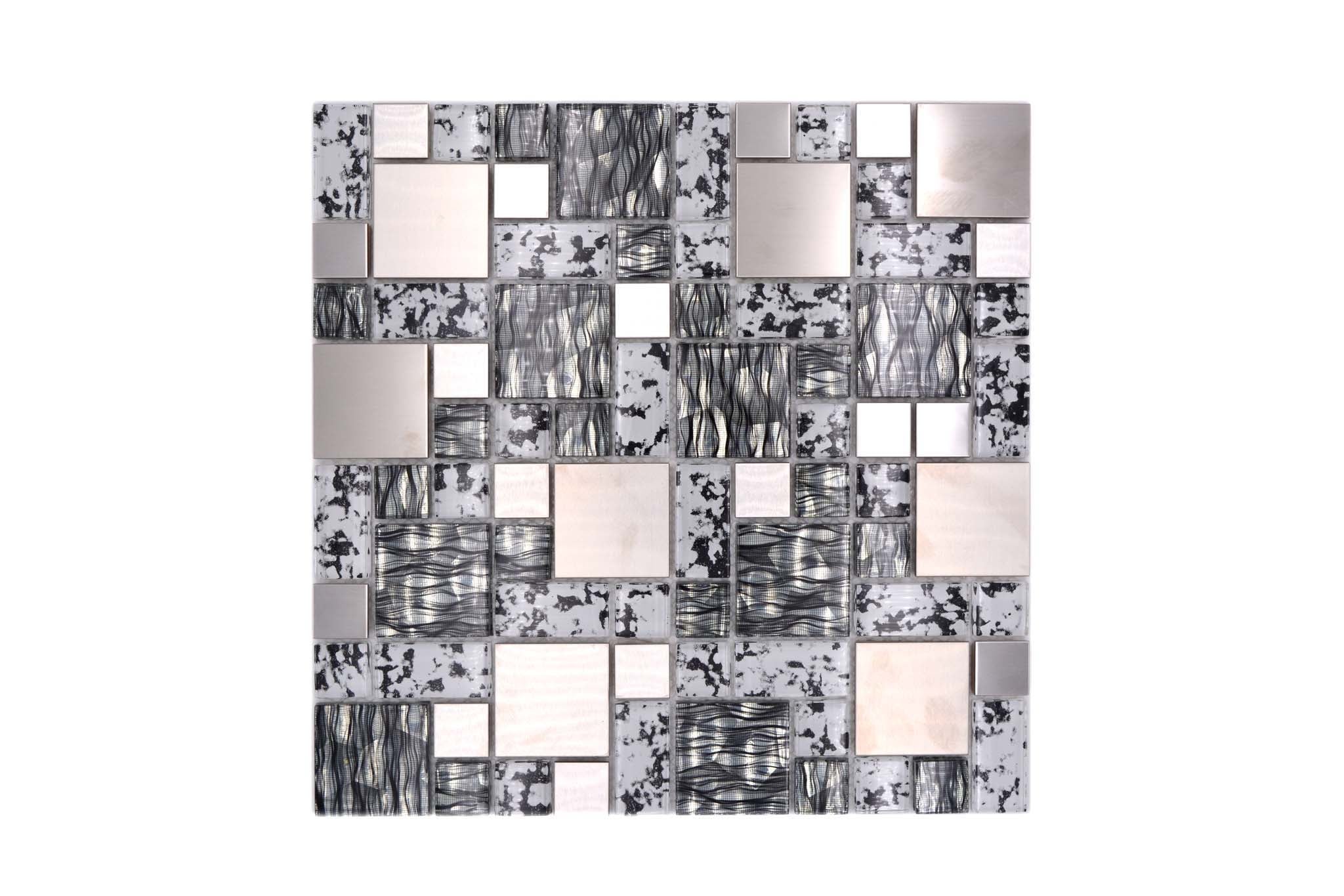 Mosaik Svart Trollhättan - 005 | 0,09 m²/ark