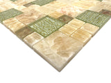 Mosaik Bärnsten/guld mix Varberg - 003 | 0,09 m²/ark