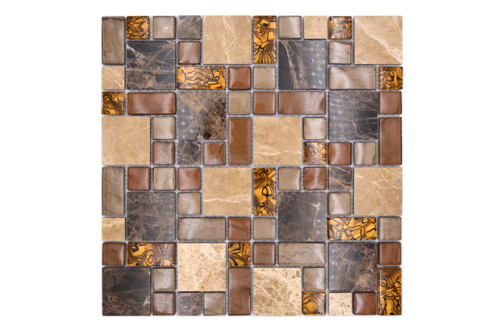 Mosaik Beige Oskarshamn - 016 | 0,09 m²/ark