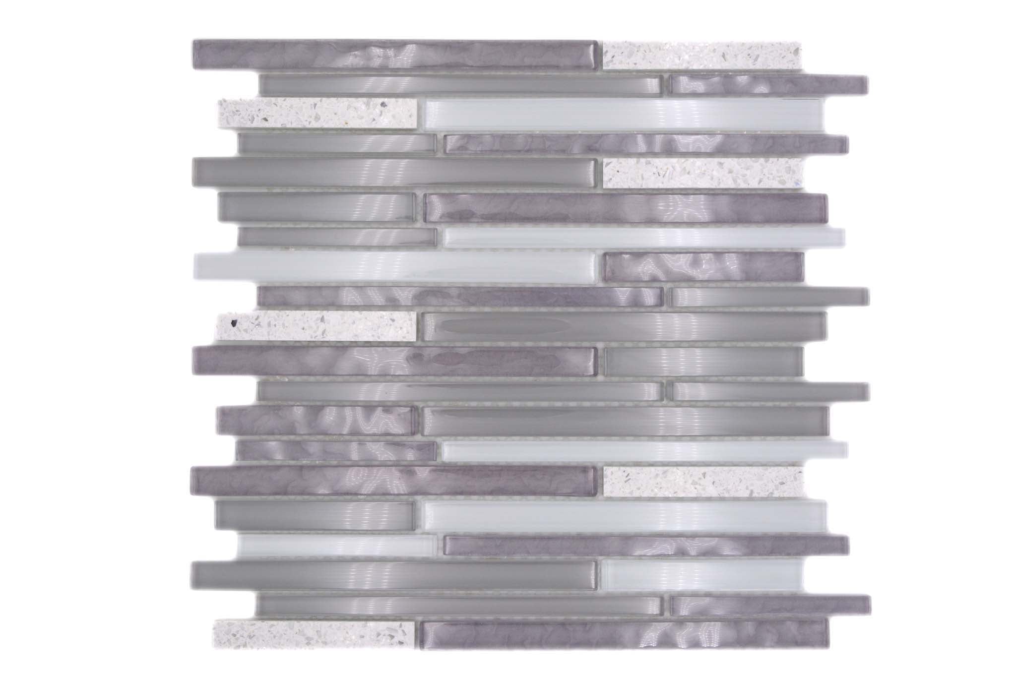 Mosaik Vit Uppsala - 015 | 0,089 m²/ark