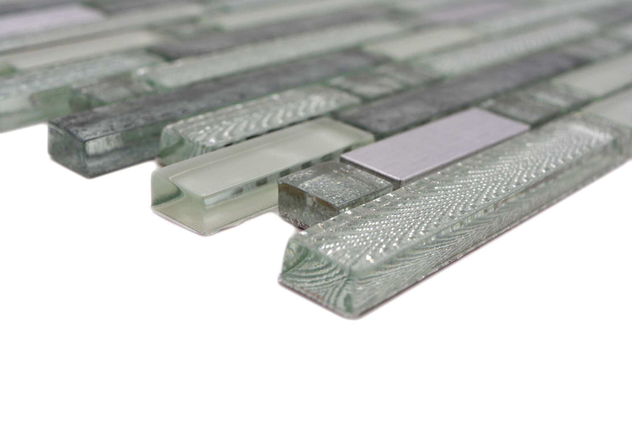 Mosaik Grå Trollhättan - 006 | 0,091 m²/ark