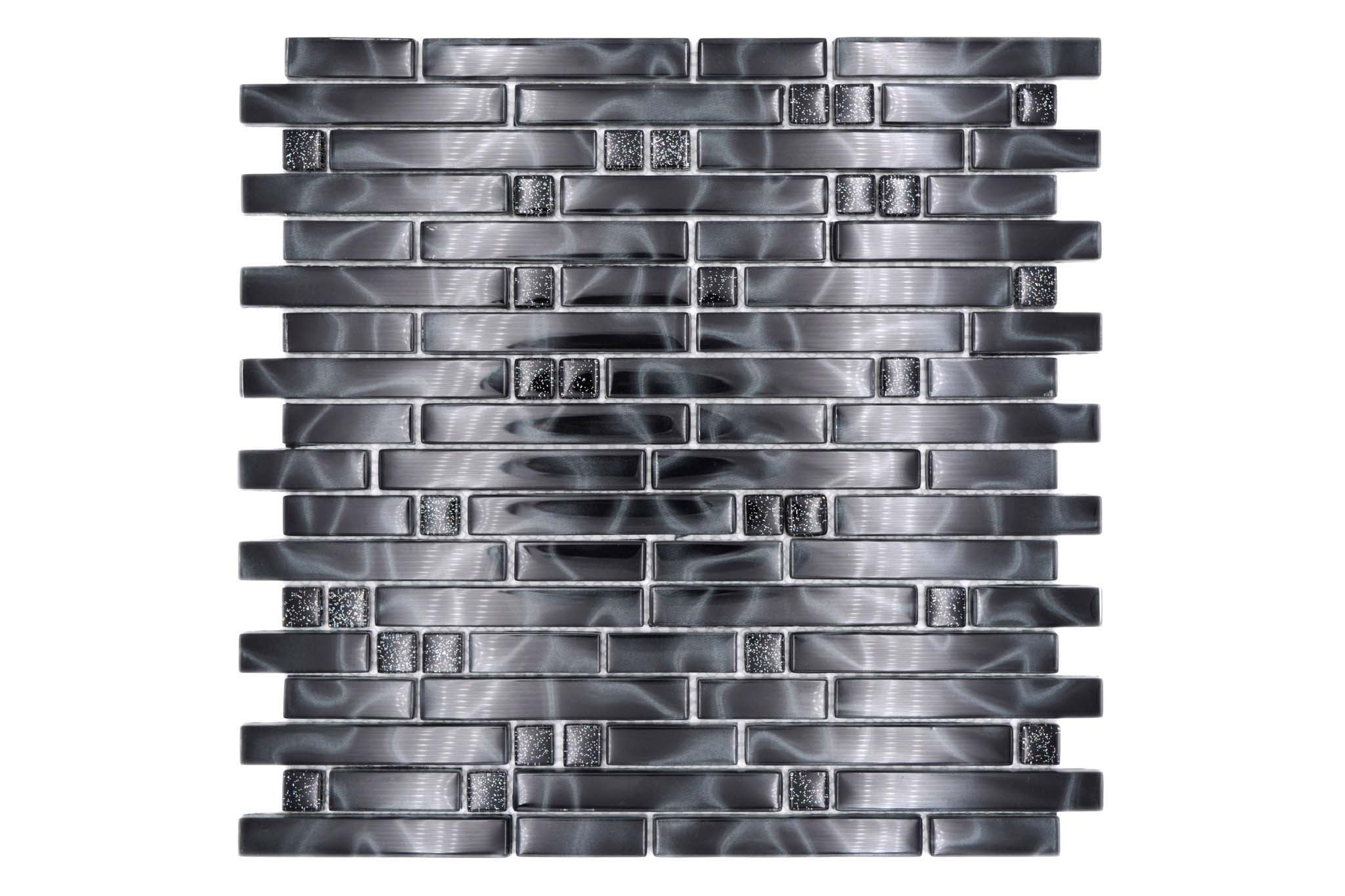 Mosaik Svart Nässjö - 026 | 0,091 m²/ark