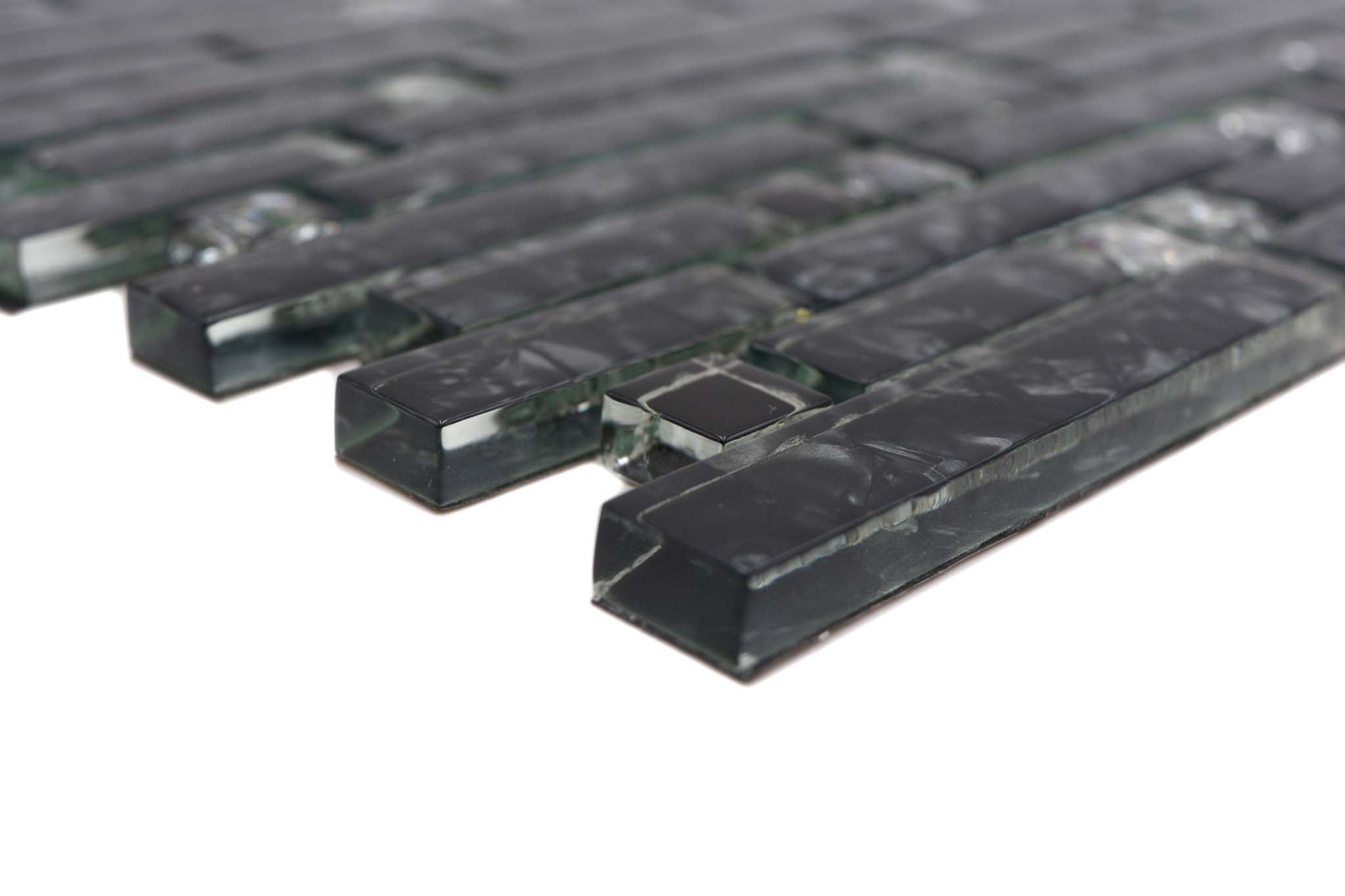 Mosaik Svart Nässjö - 027 | 0,091 m²/ark