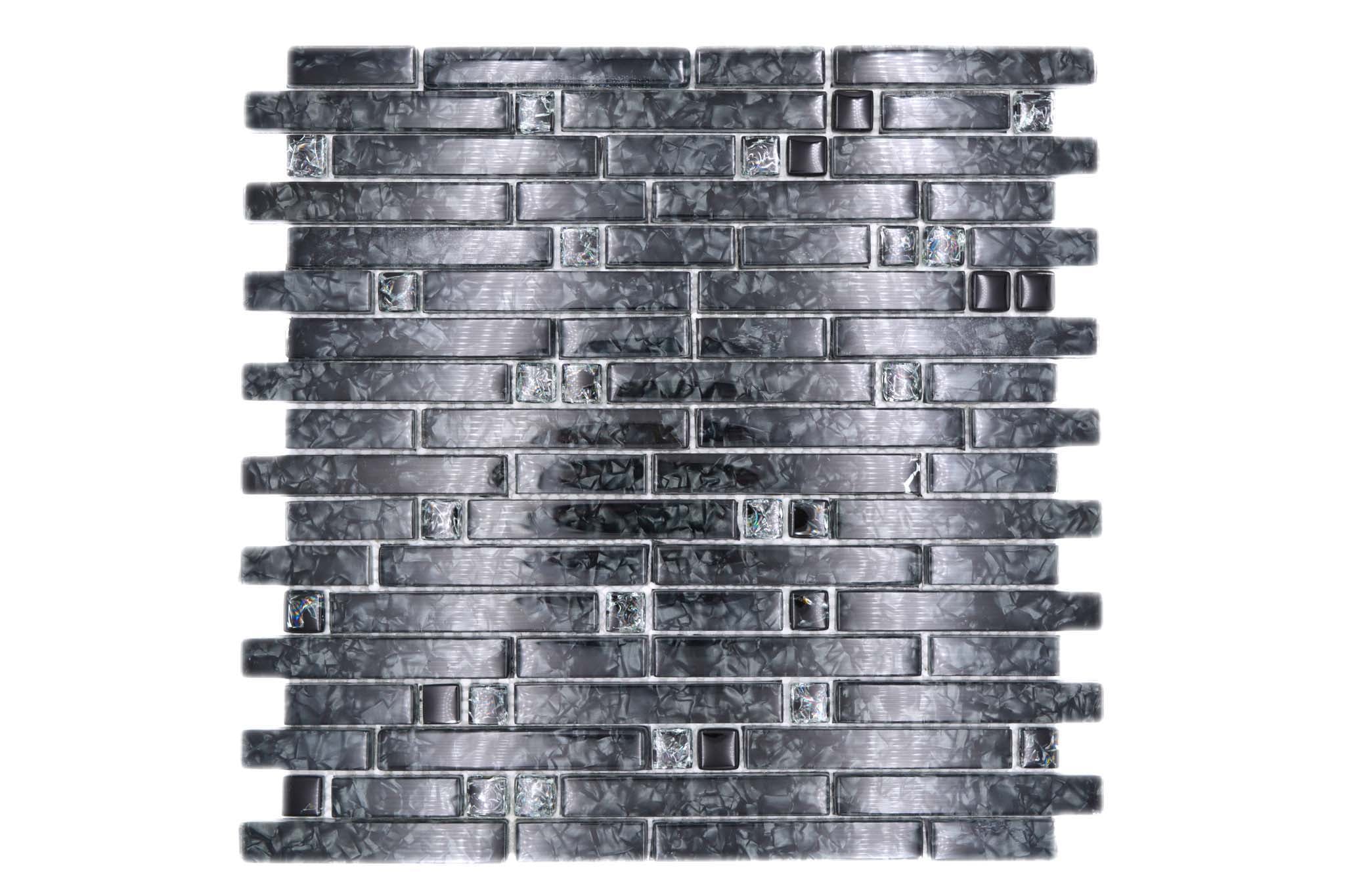 Mosaik Svart Nässjö - 027 | 0,091 m²/ark