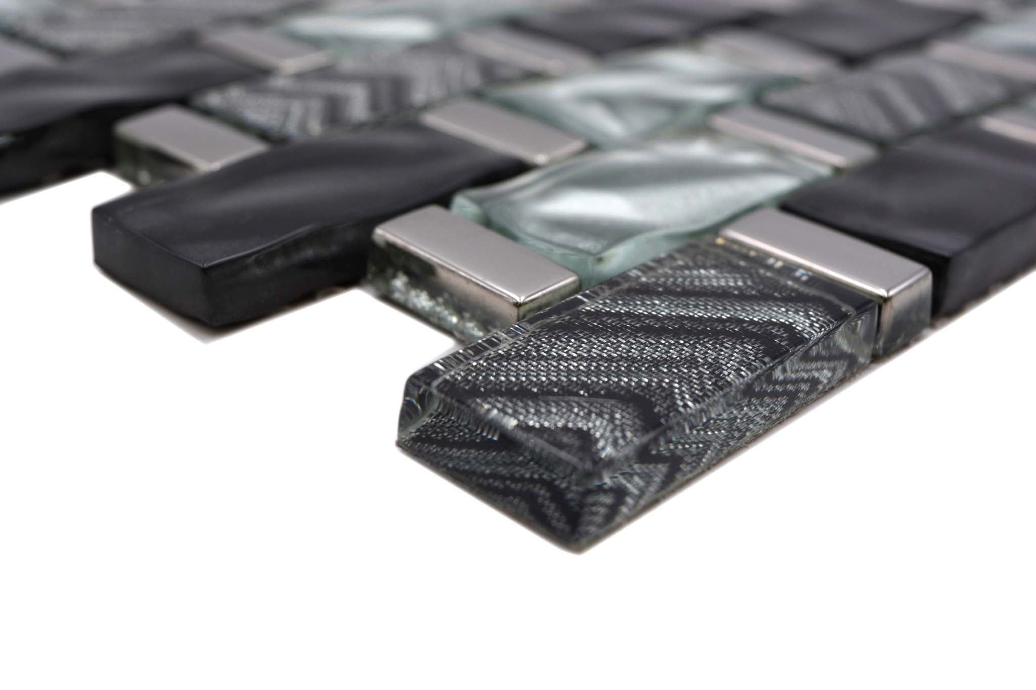 Mosaik Grå Nässjö - 028 | 0,093 m²/ark