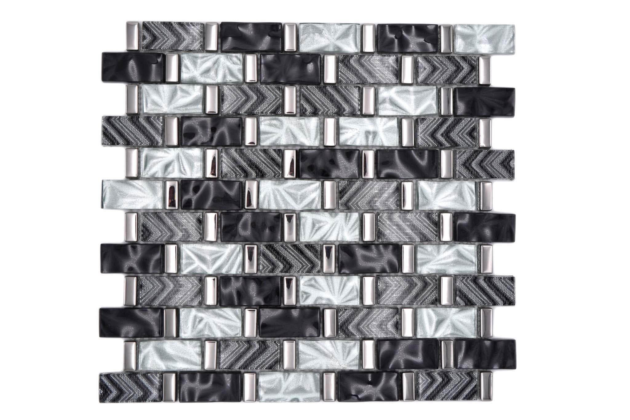 Mosaik Grå Nässjö - 028 | 0,093 m²/ark