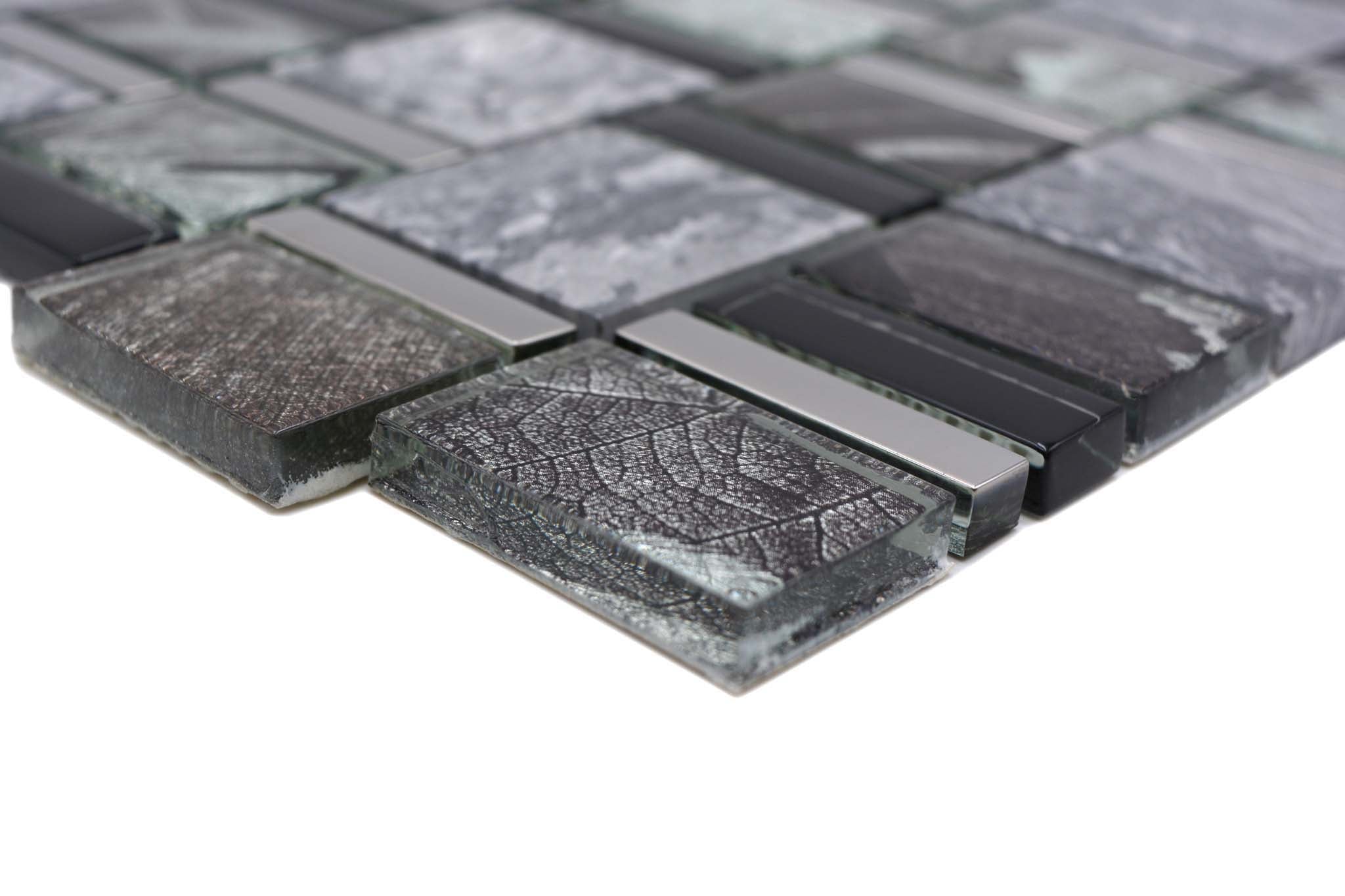 Mosaik Grå Orsa - 018 | 0,089 m²/ark