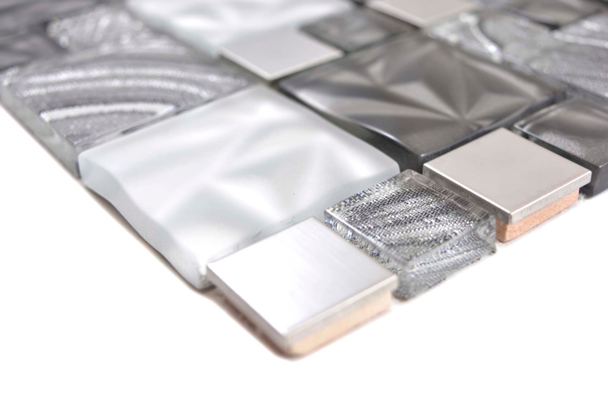 Mosaik Grå Orsa - 021 | 0,09 m²/ark