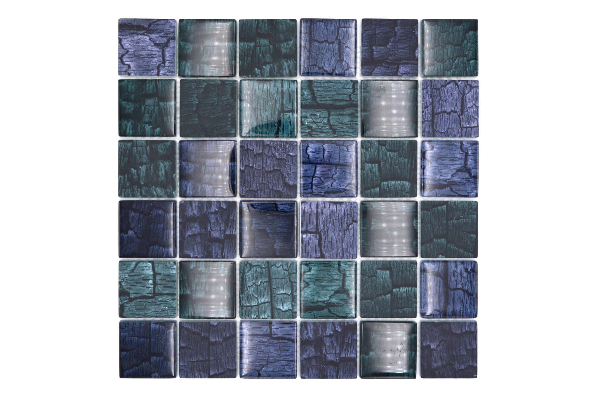 Mosaik Grön Leksand - 003 | 0,09 m²/ark