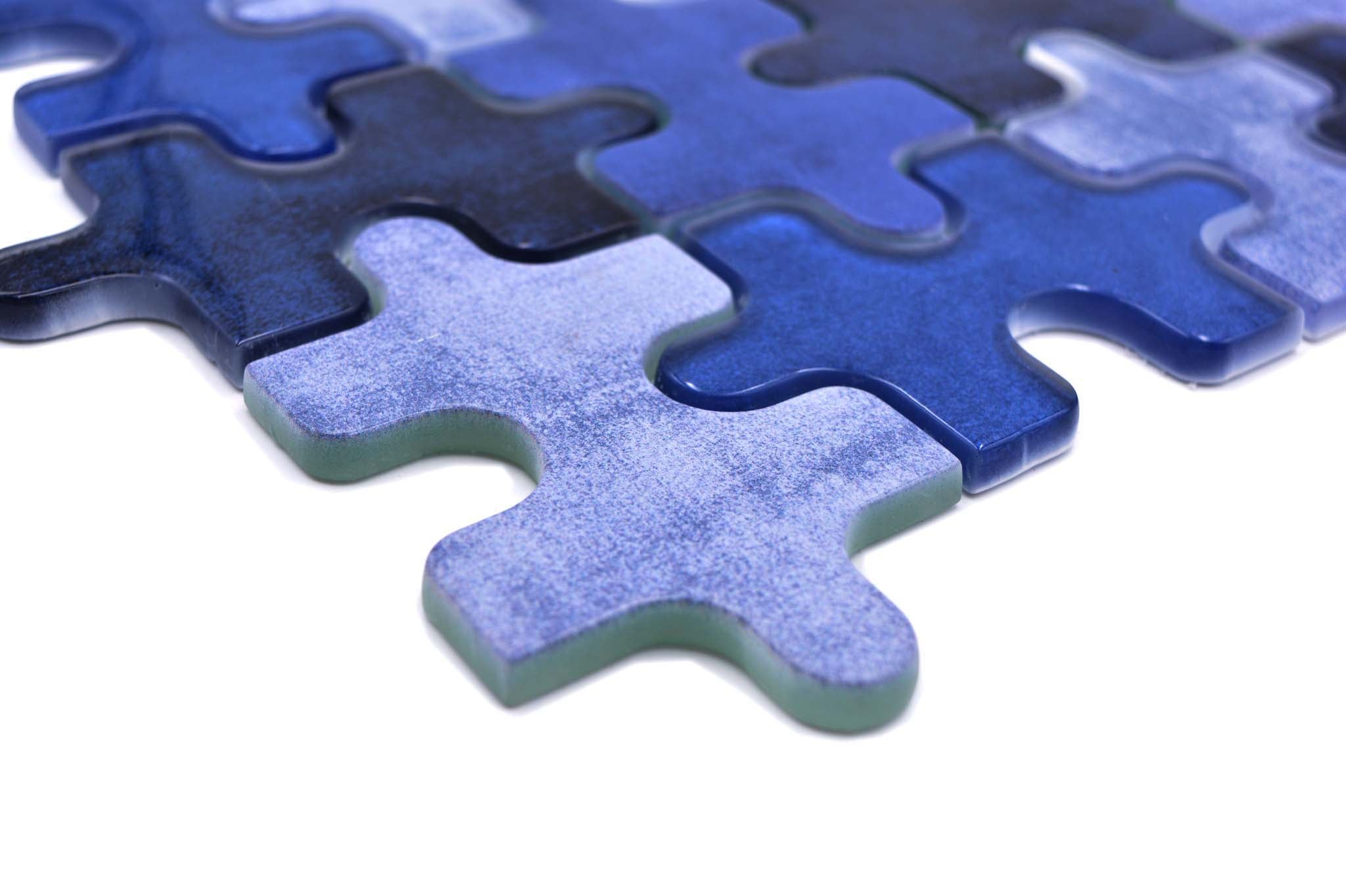 Mosaik Flerfärgad Helsingborg - 008 | 0,089 m²/ark