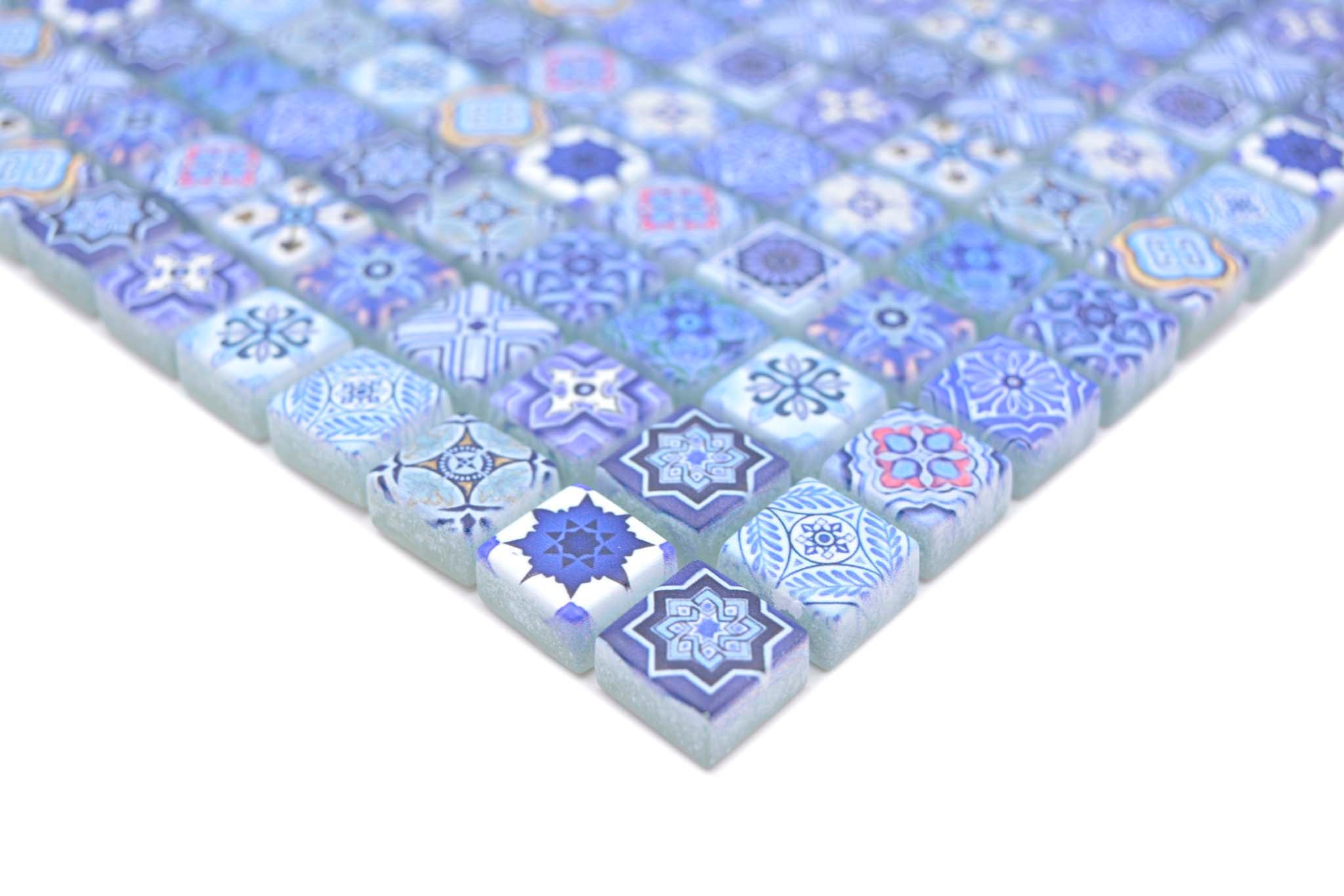 Mosaik Blå Helsingborg - 010 | 0,09 m²/ark