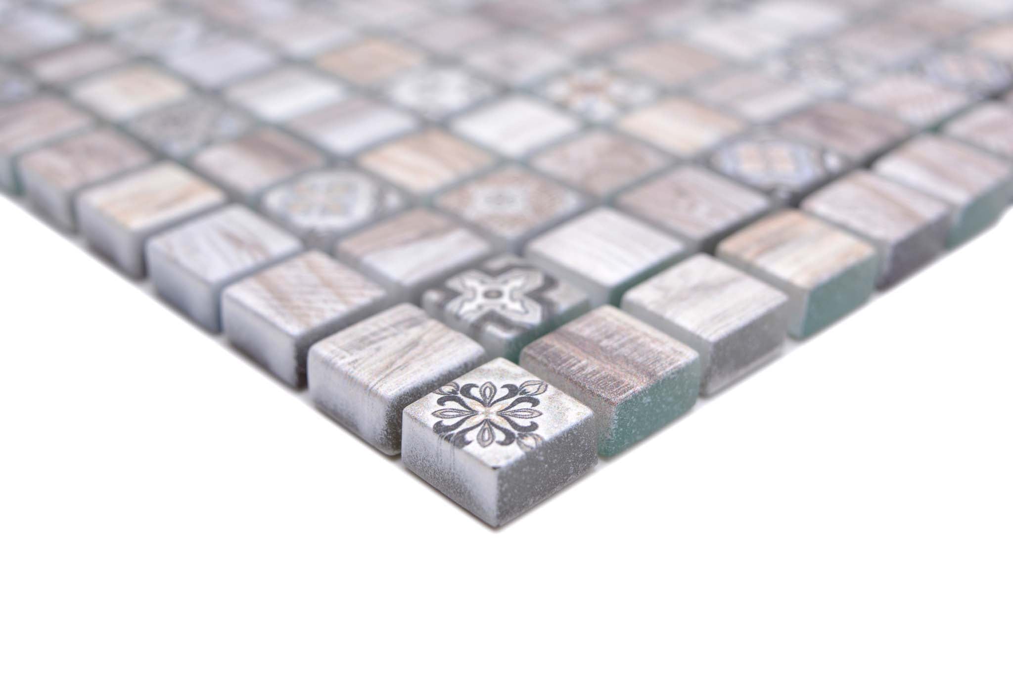 Mosaik Brun Helsingborg - 015 | 0,09 m²/ark