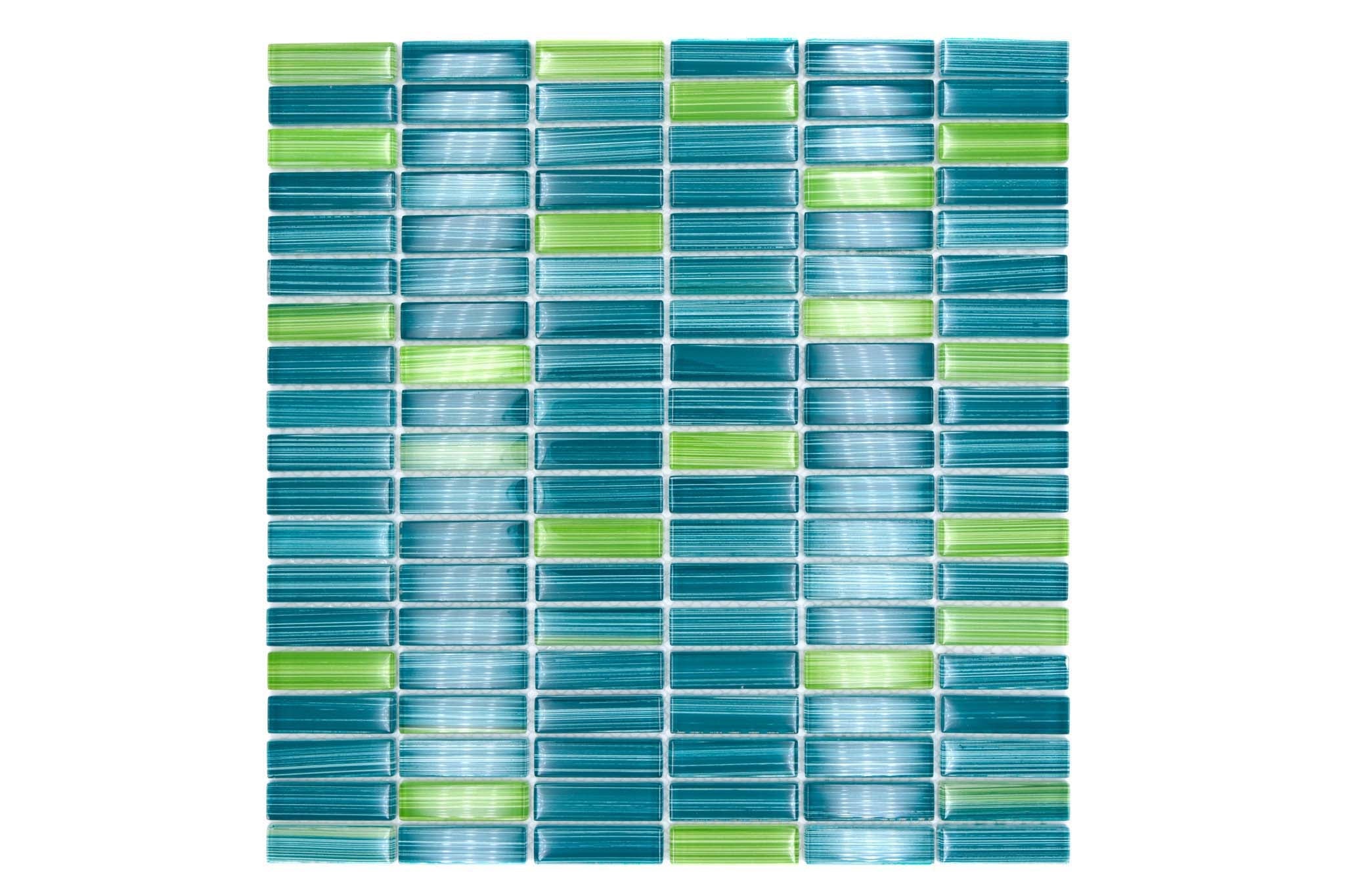 Mosaik Grön Trosa - 011 | 0,1 m²/ark