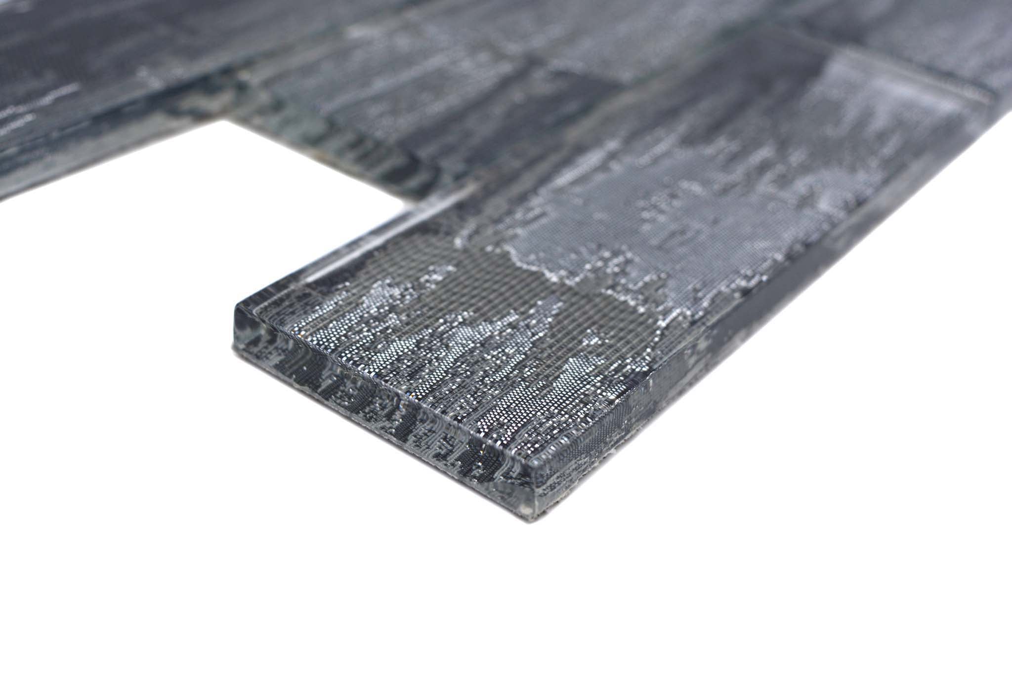 Mosaik Svart Ödeshög - 017 | 0,09 m²/ark